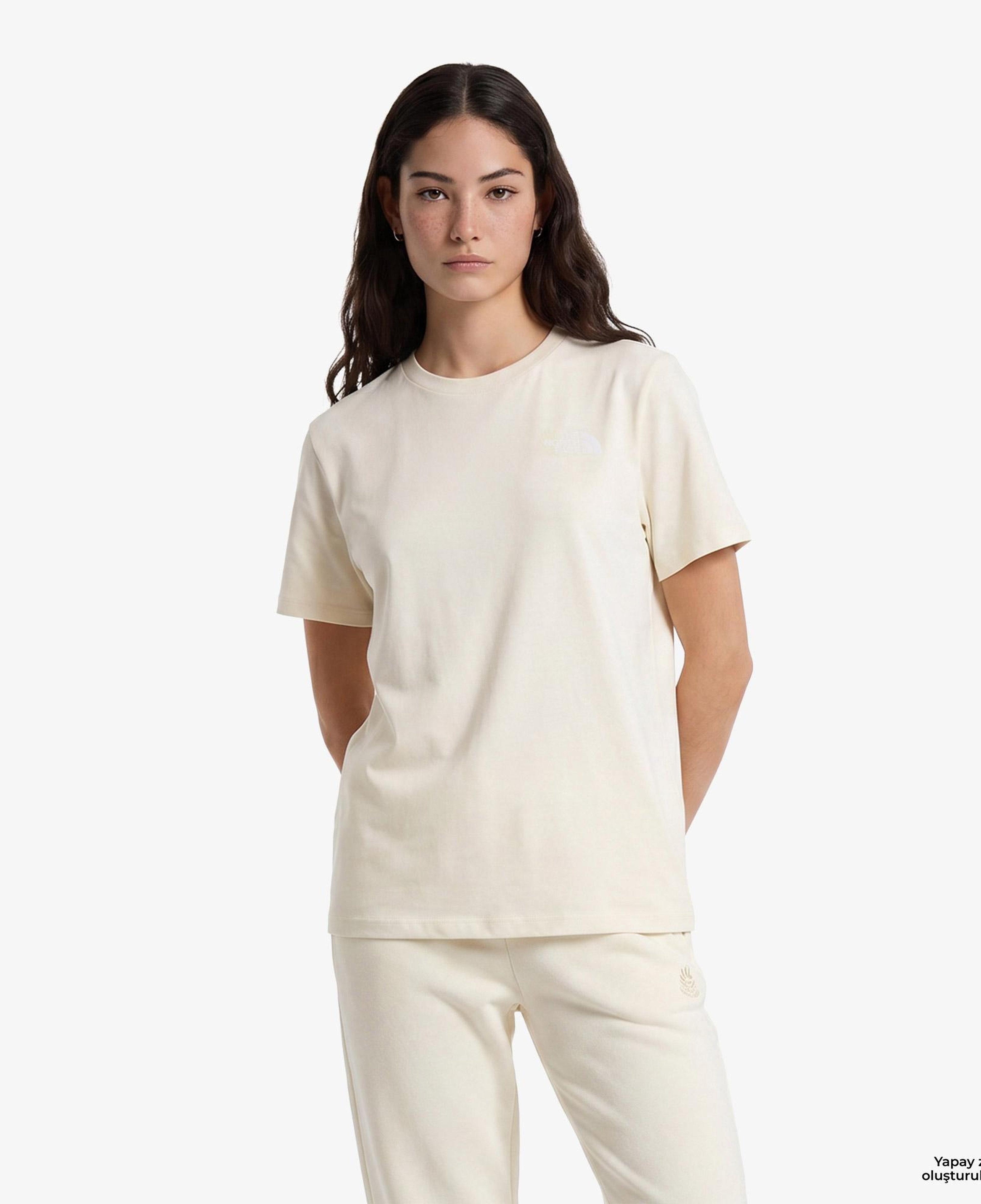 The North Face Blanca Regular Short Sleeve Kadın Beyaz T-Shirt