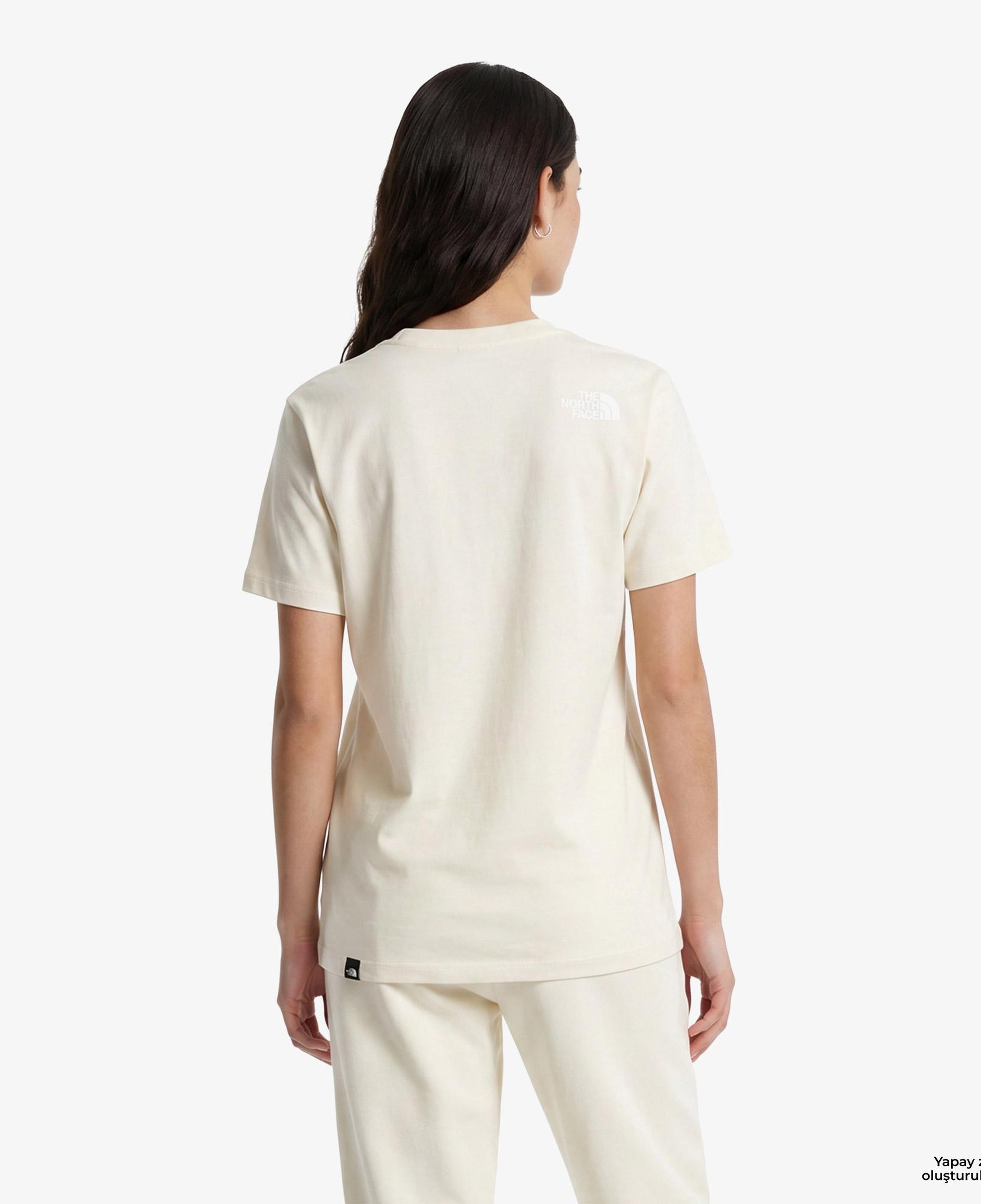 The North Face Blanca Regular Short Sleeve Kadın Beyaz T-Shirt
