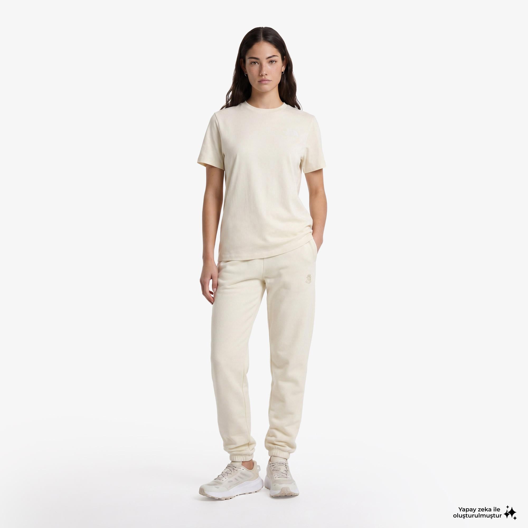 The North Face Blanca Regular Short Sleeve Kadın Beyaz T-Shirt