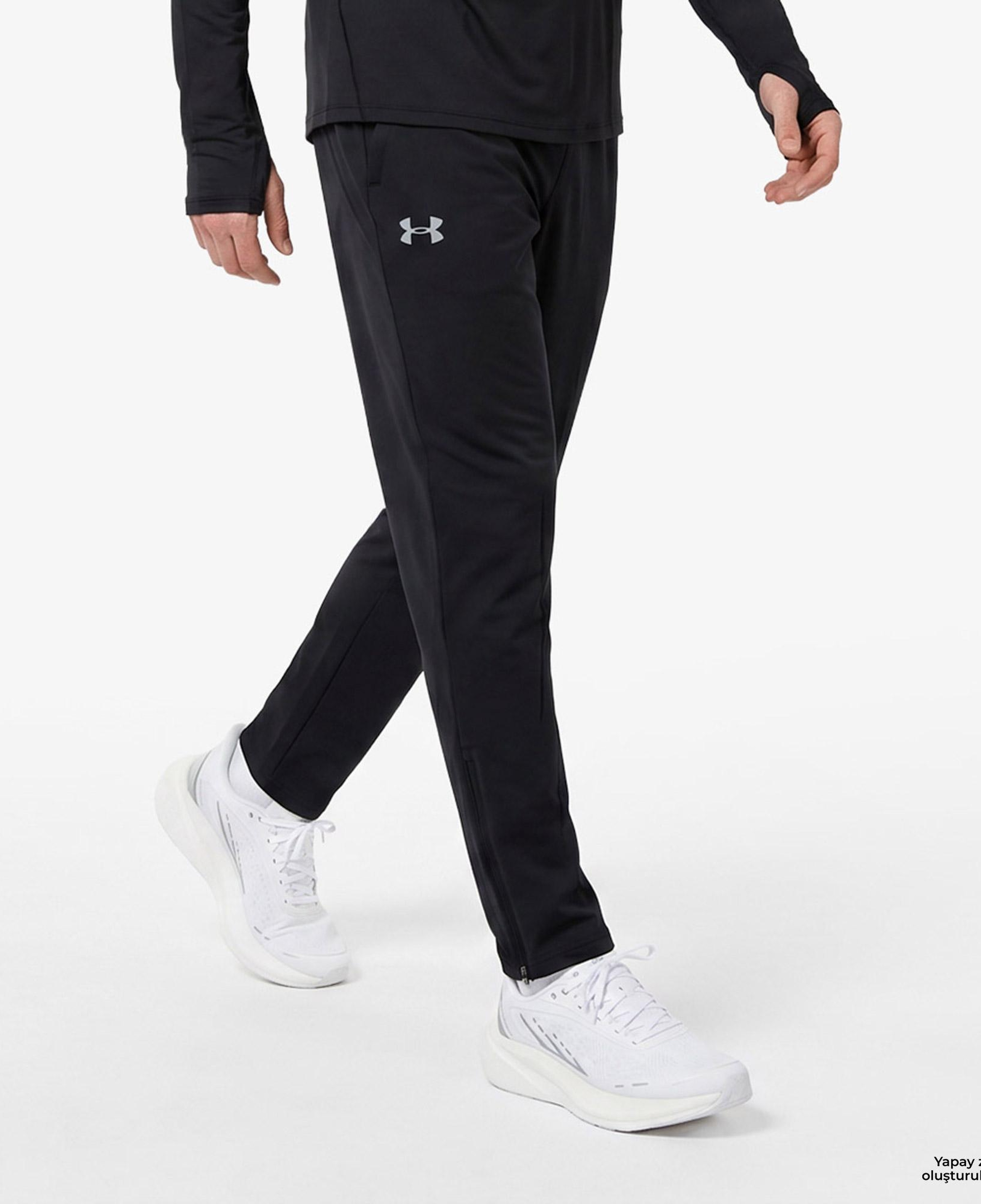 Under Armour Velociti Pro Storm Erkek Siyah Koşu Eşofman Altı