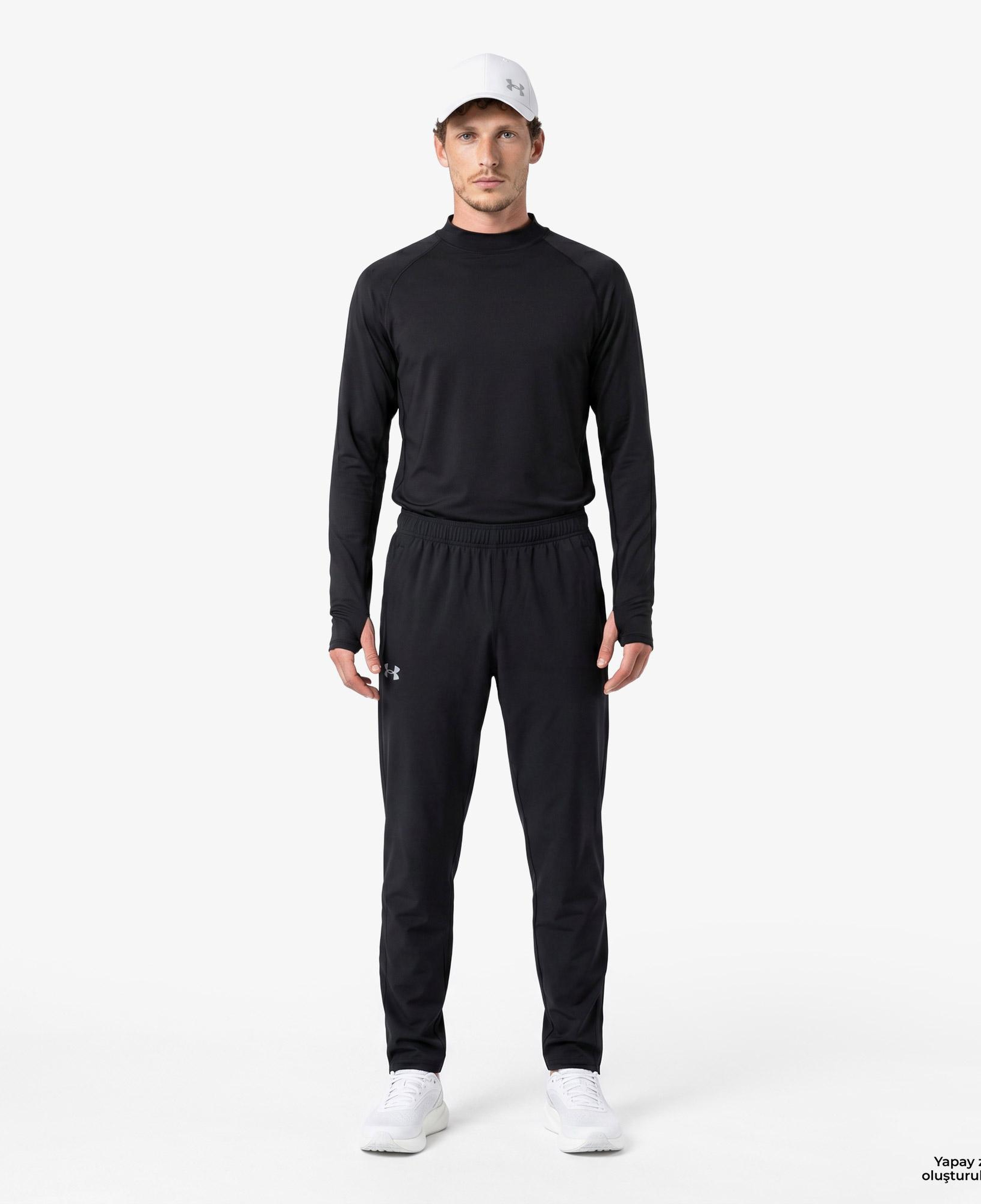 Under Armour Velociti Pro Storm Erkek Siyah Koşu Eşofman Altı