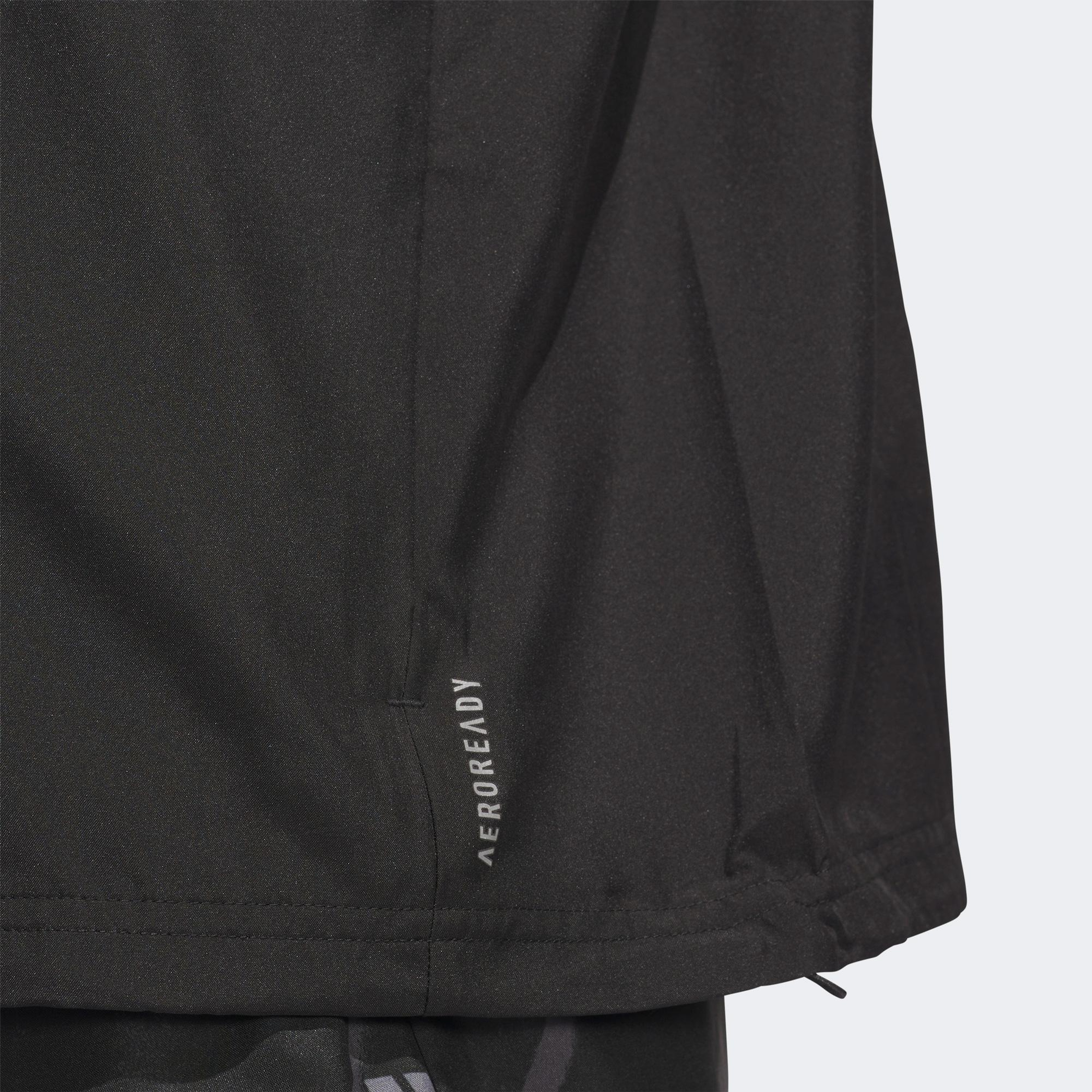 adidas Run It Jacket Erkek Siyah Koşu Ceketi