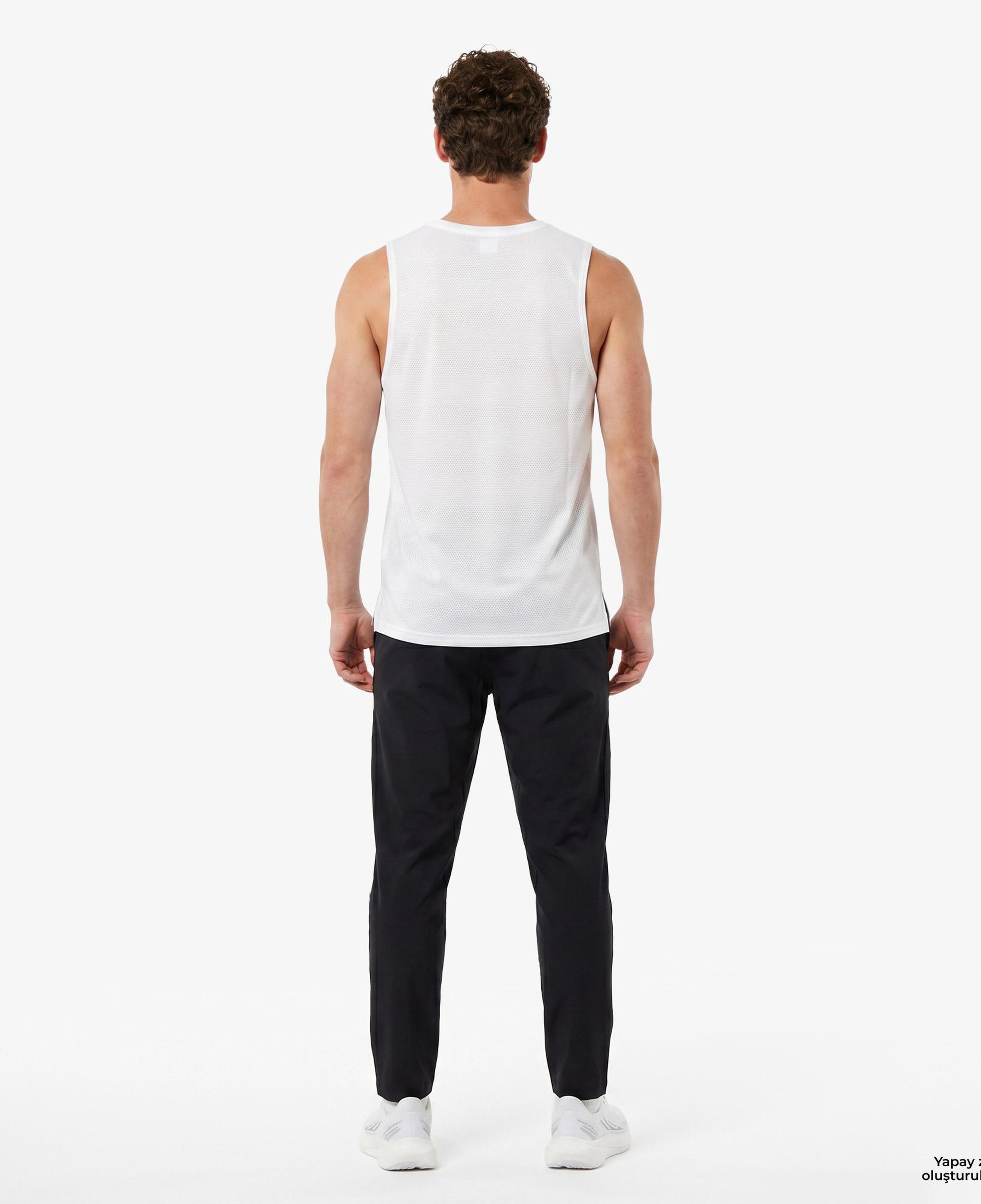 Under Armour Velociti Tank Erkek Beyaz Koşu Atlet