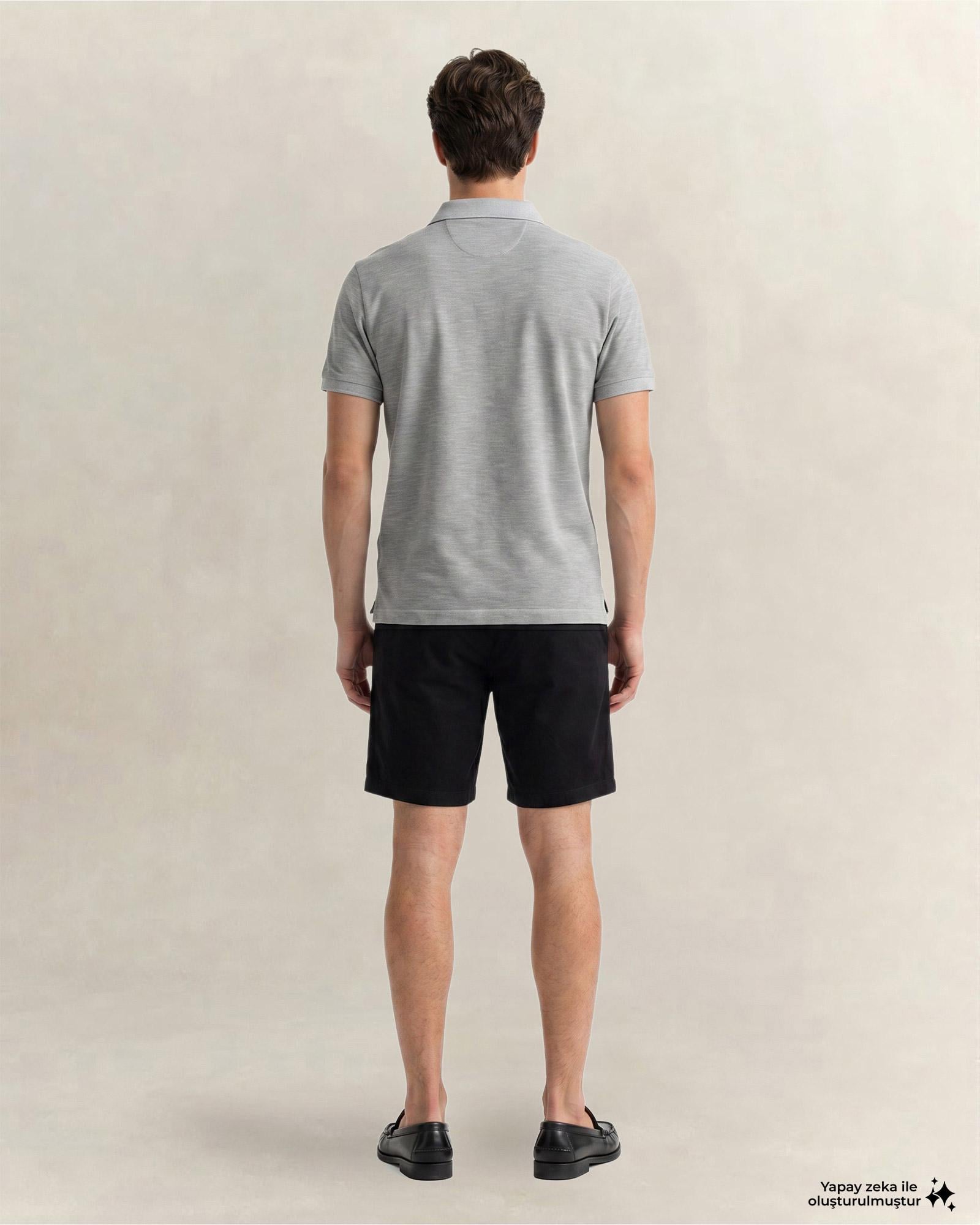 GANT Erkek Yeşil Regular Fit Polo Yaka T-Shirt