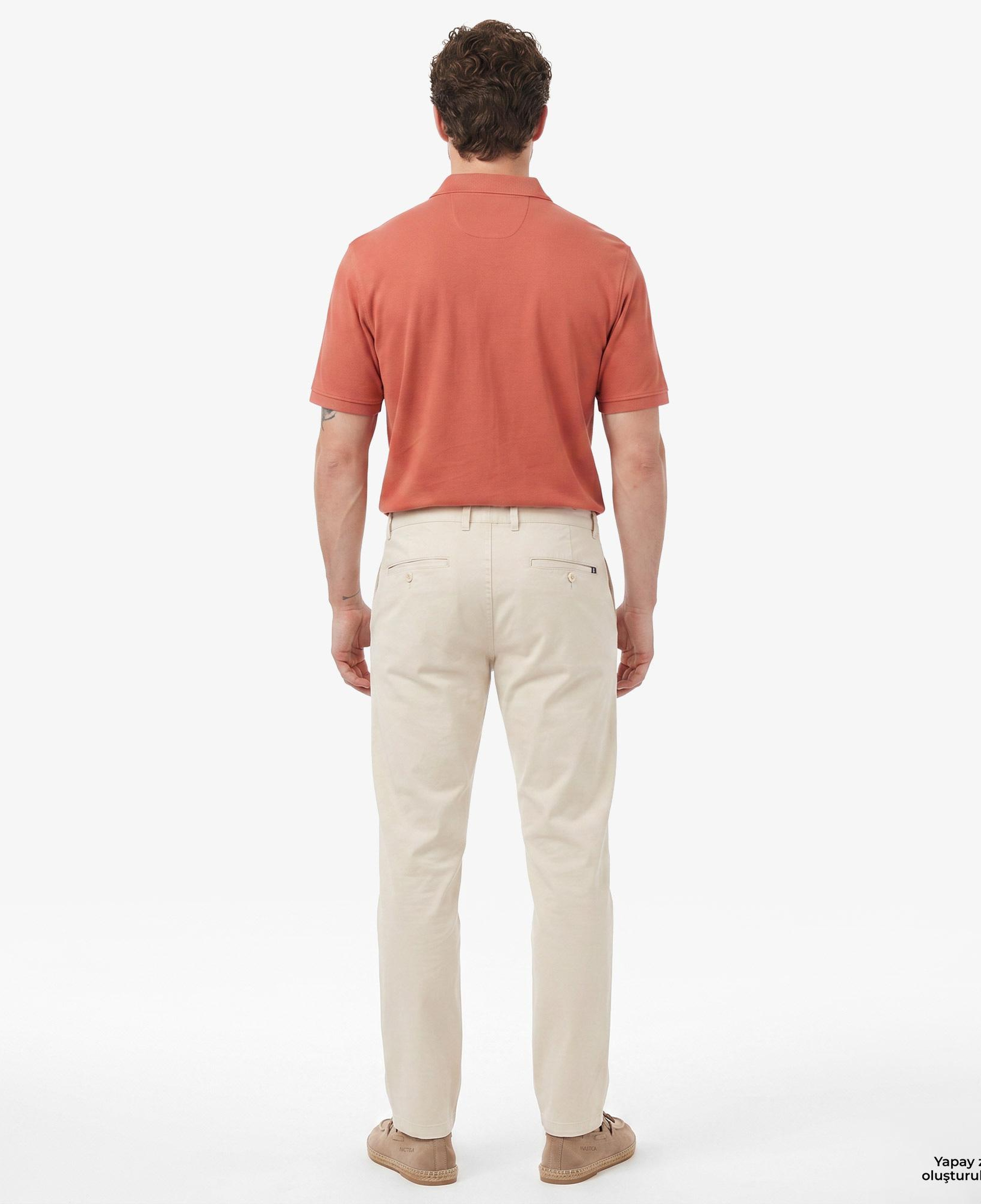 Nautica Erkek Ekru Regular Fit Pantolon