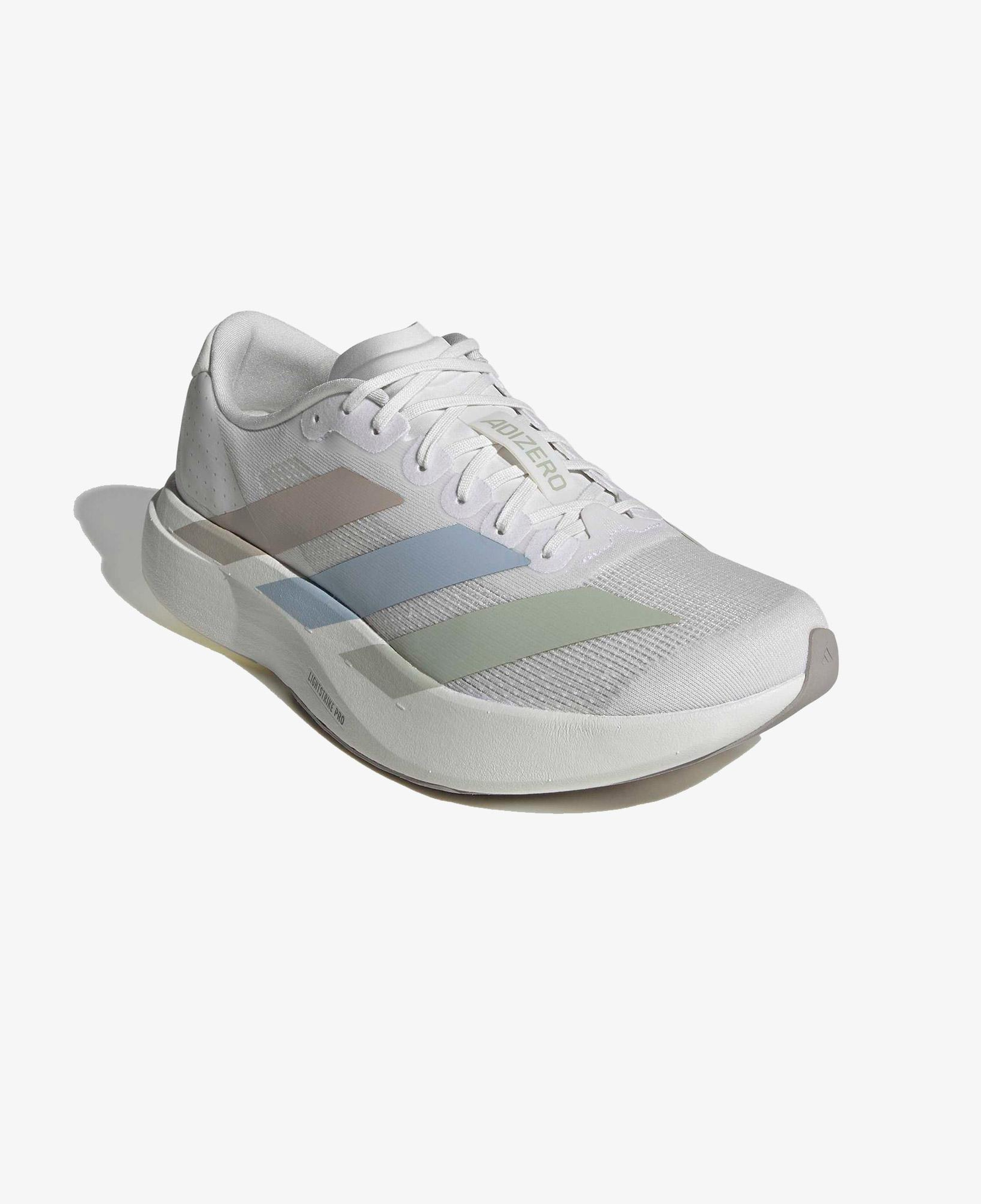 adidas Adizero Evo Sl Erkek Beyaz Koşu Ayakkabısı