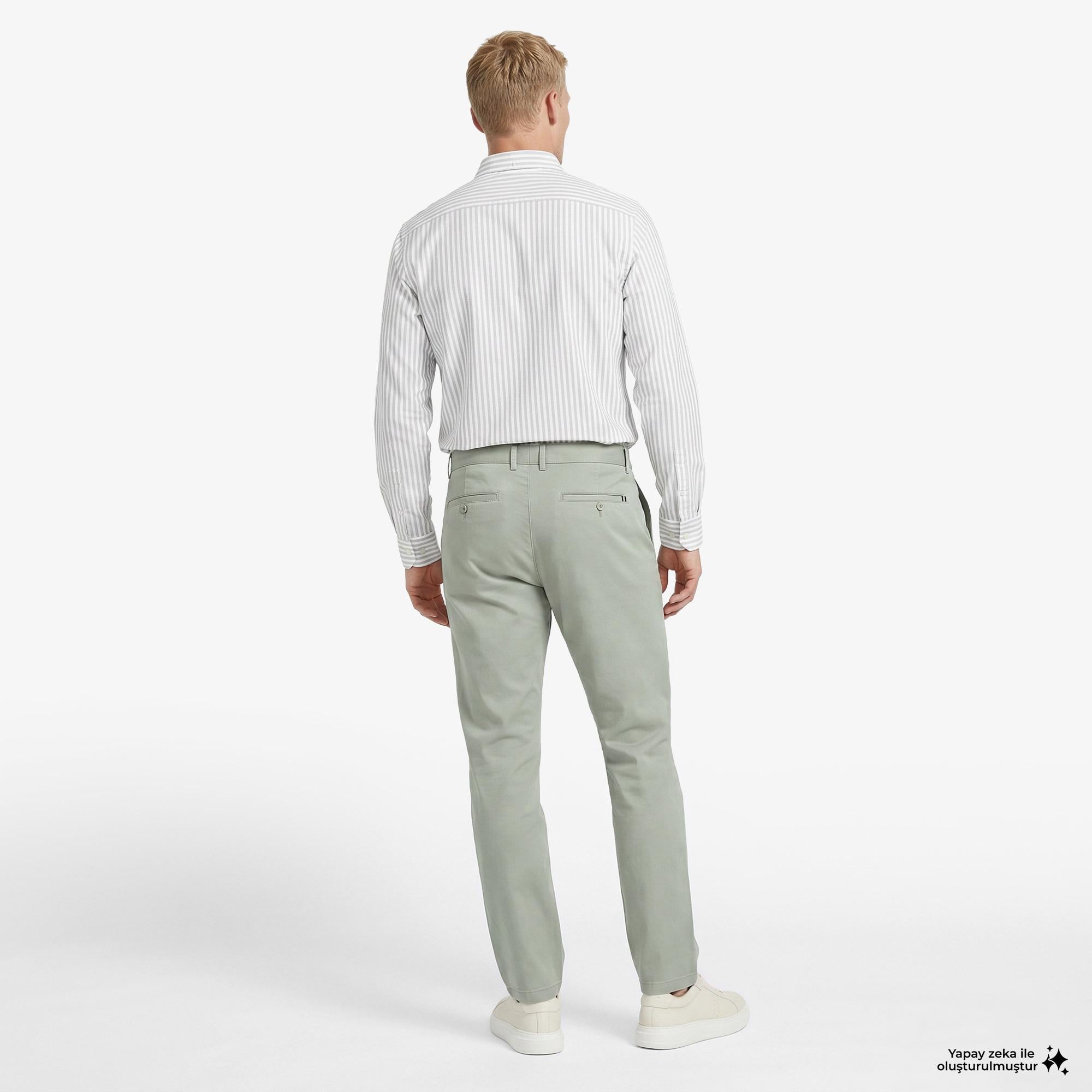 Nautica Erkek Yeşil Regular Fit Pantolon