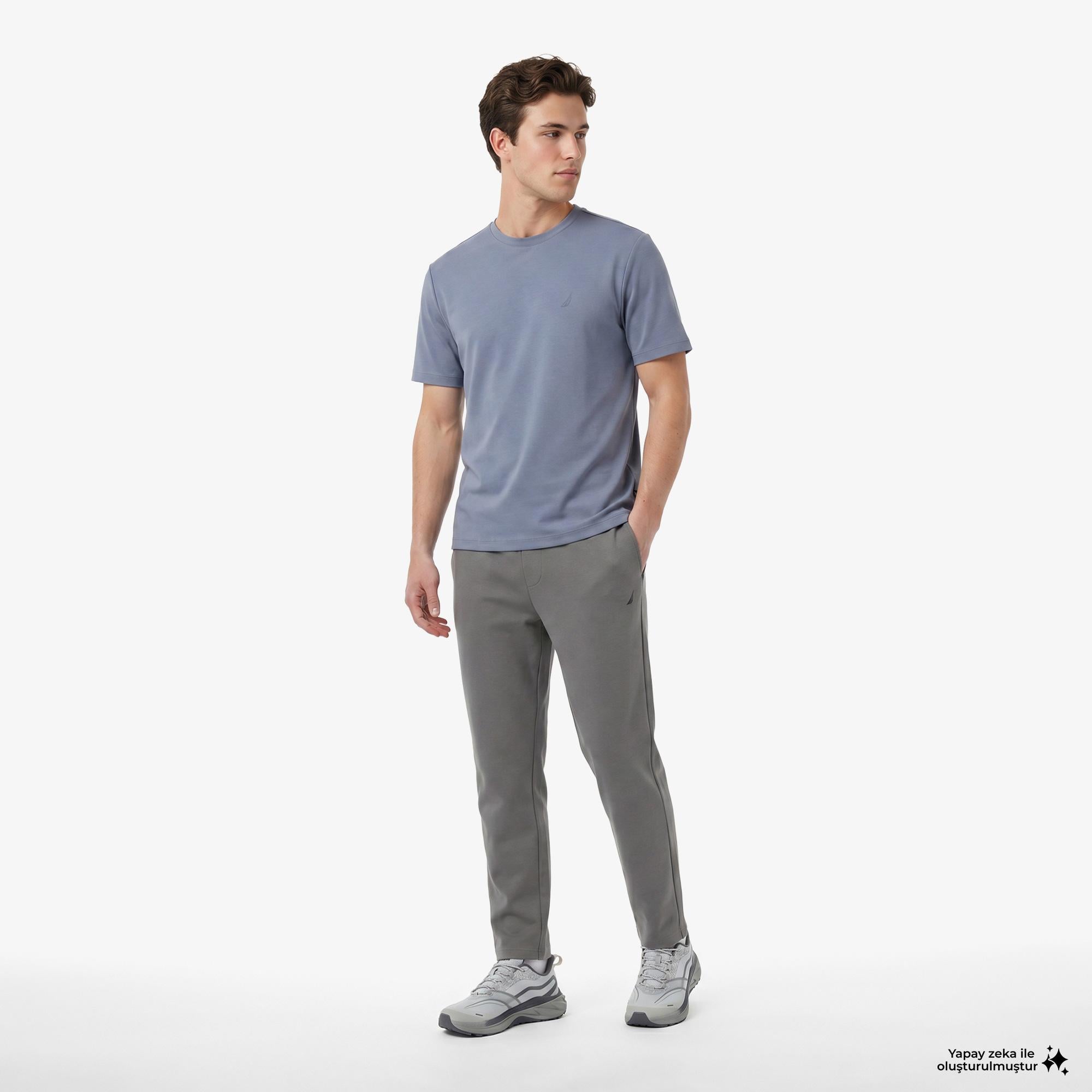 Nautica Erkek Mavi T-Shirt