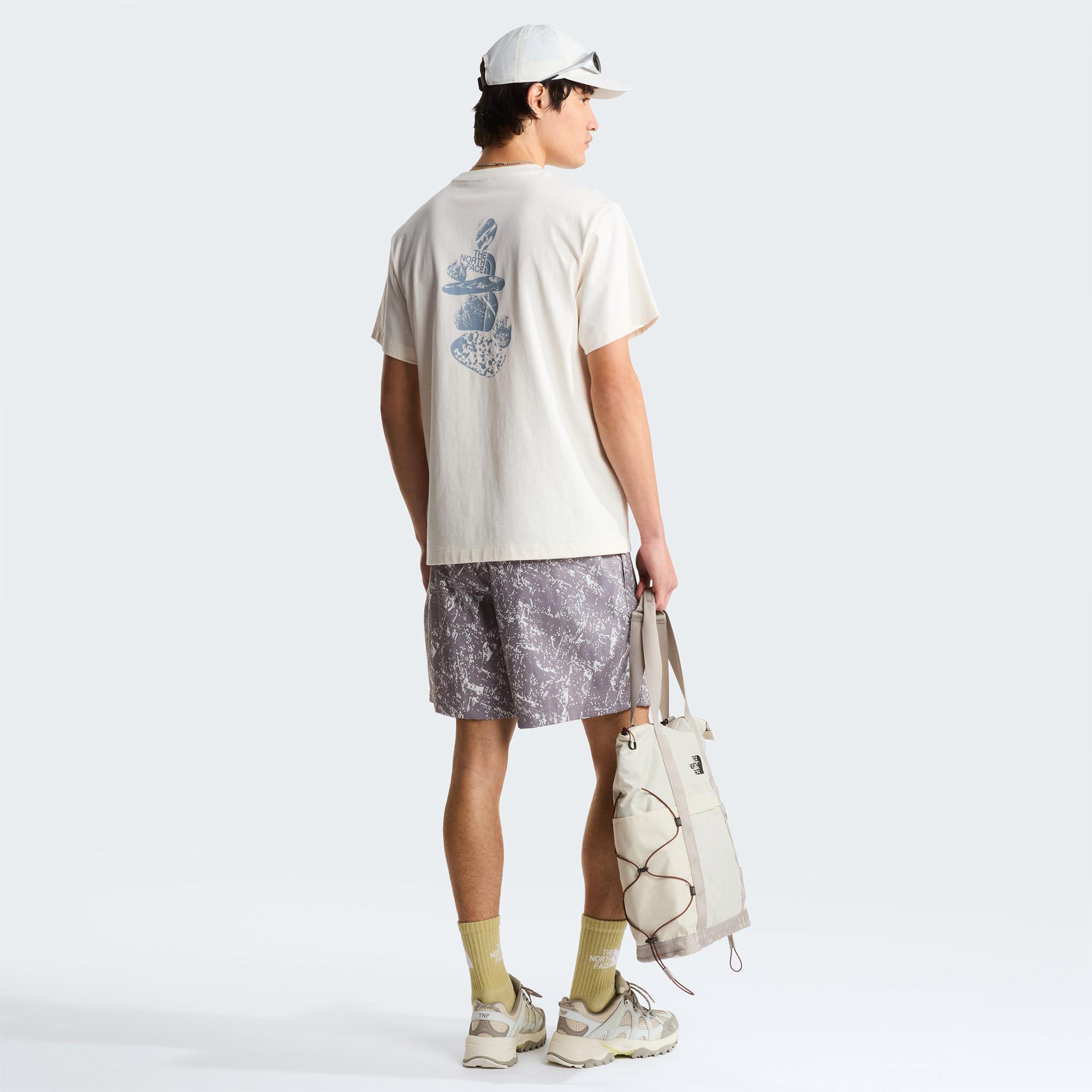 The North Face Stones Relaxed Erkek Beyaz T-Shirt