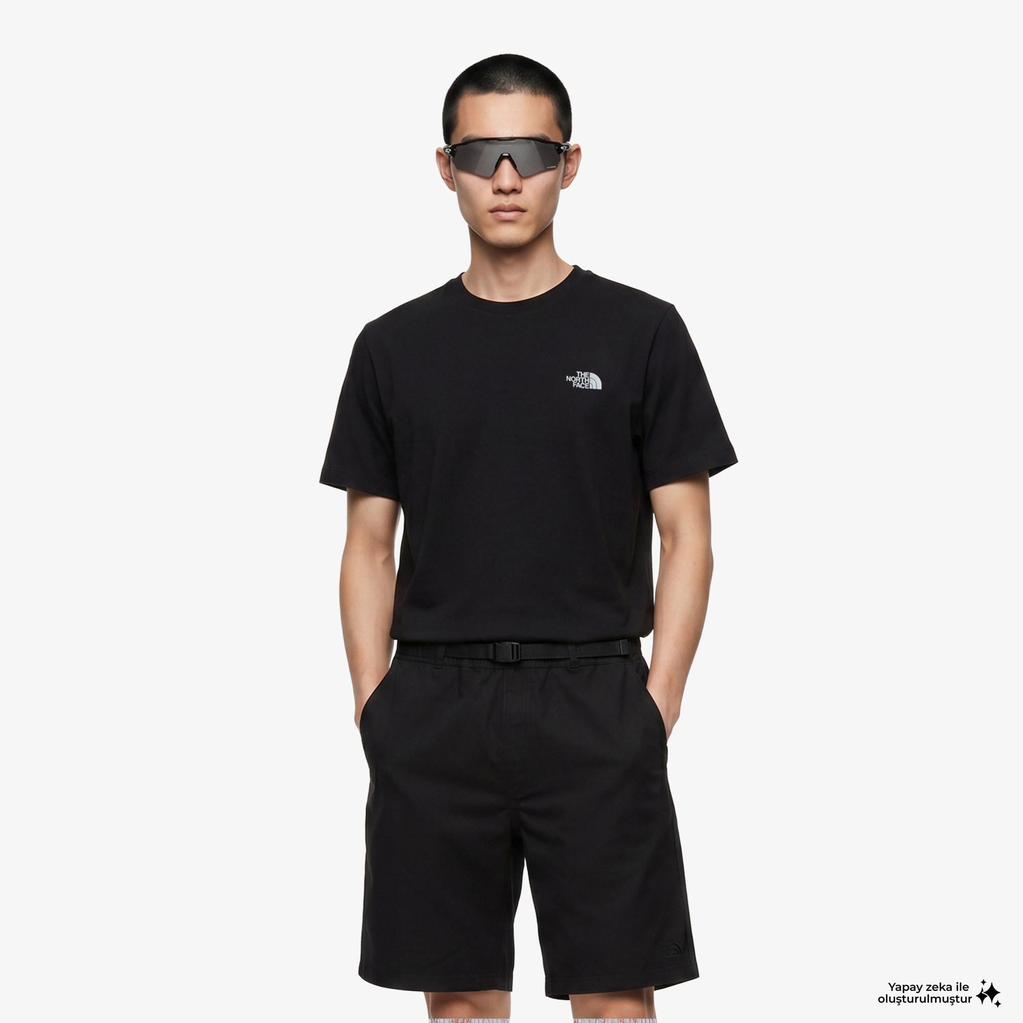 The North Face Reg Ss Erkek Siyah T-Shirt