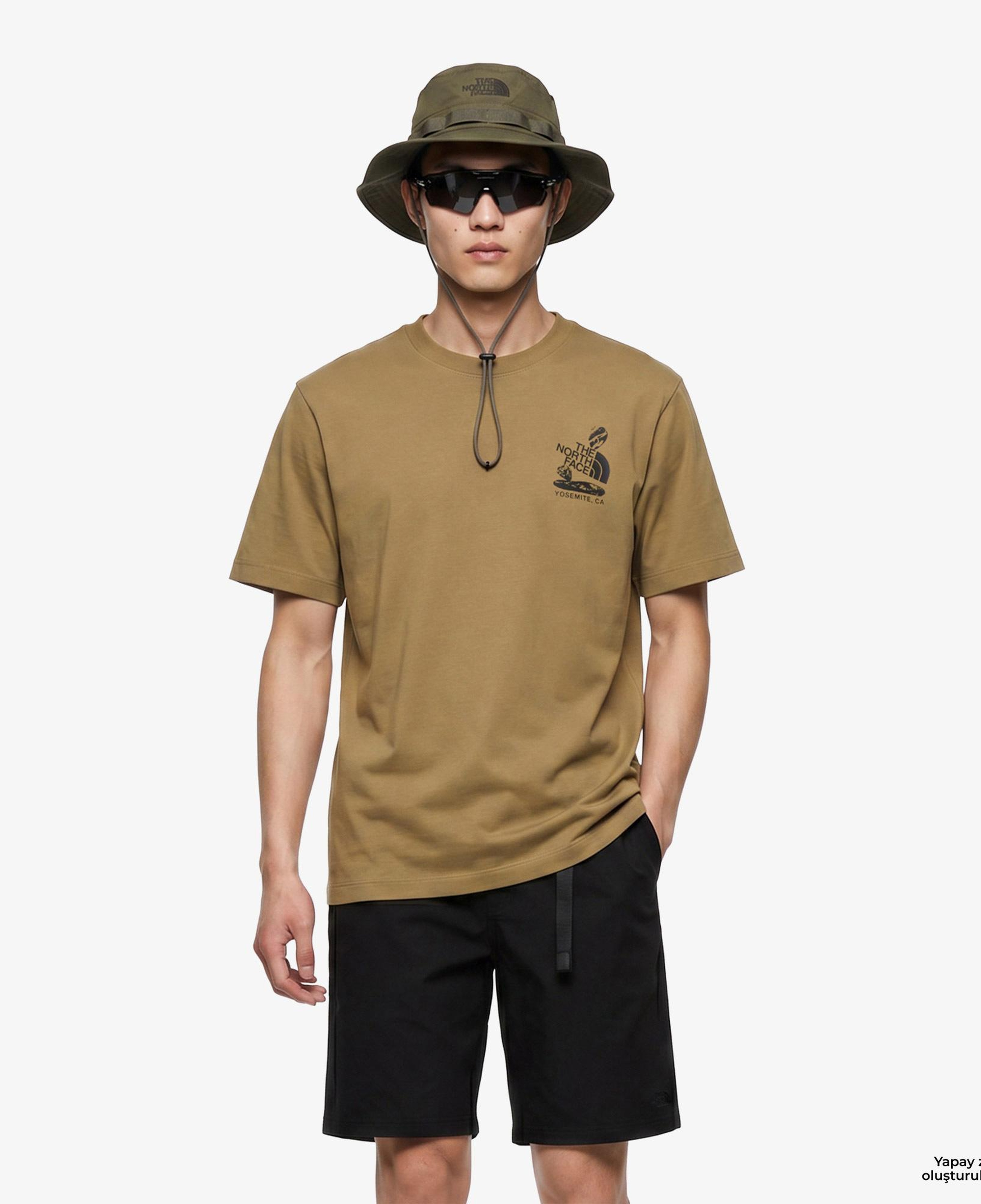 The North Face Stones Relaxed Erkek Sarı T-Shirt