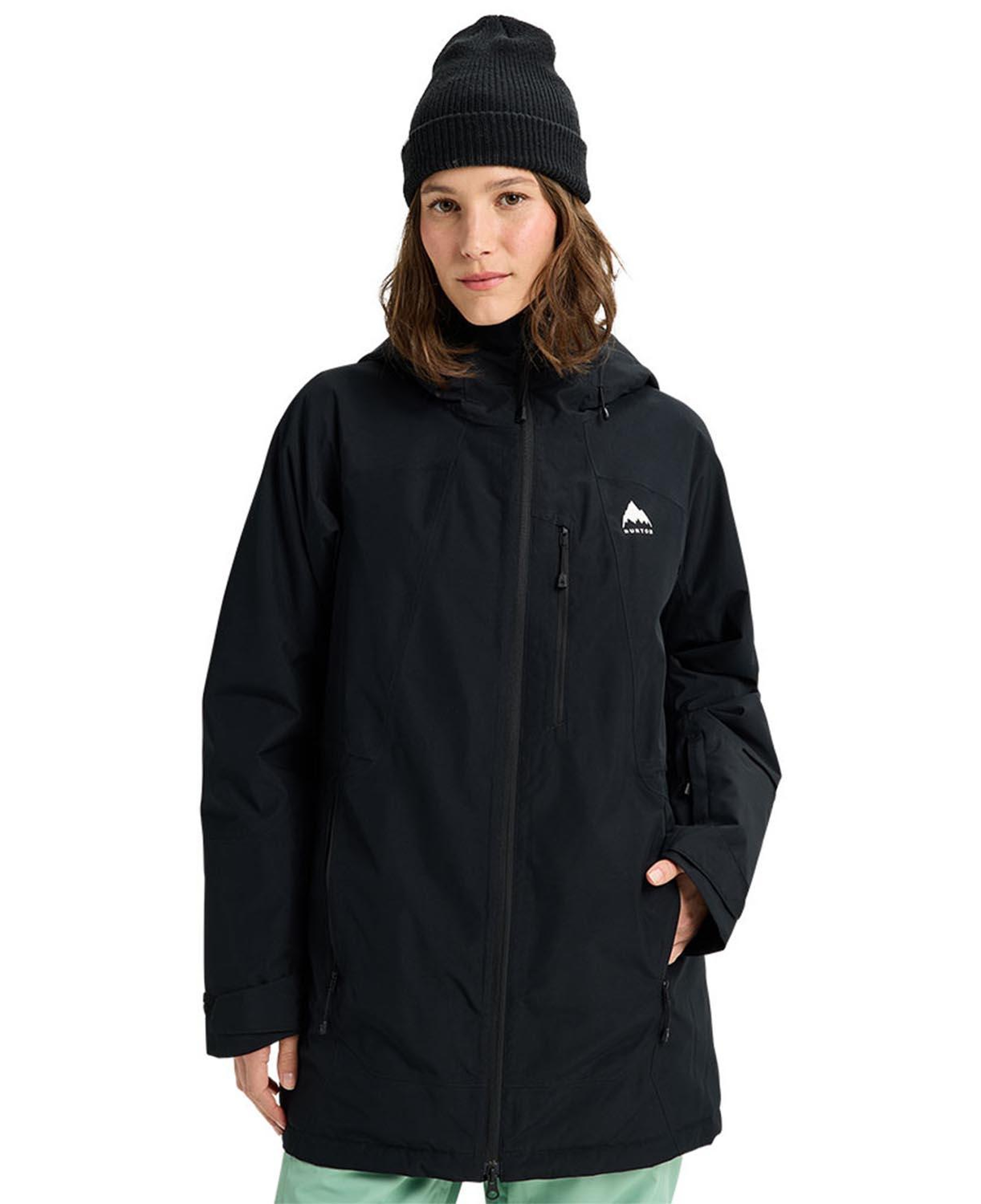 Burton Womens Reserve 2L Insulated Kadın Siyah Snowboard Ceketi