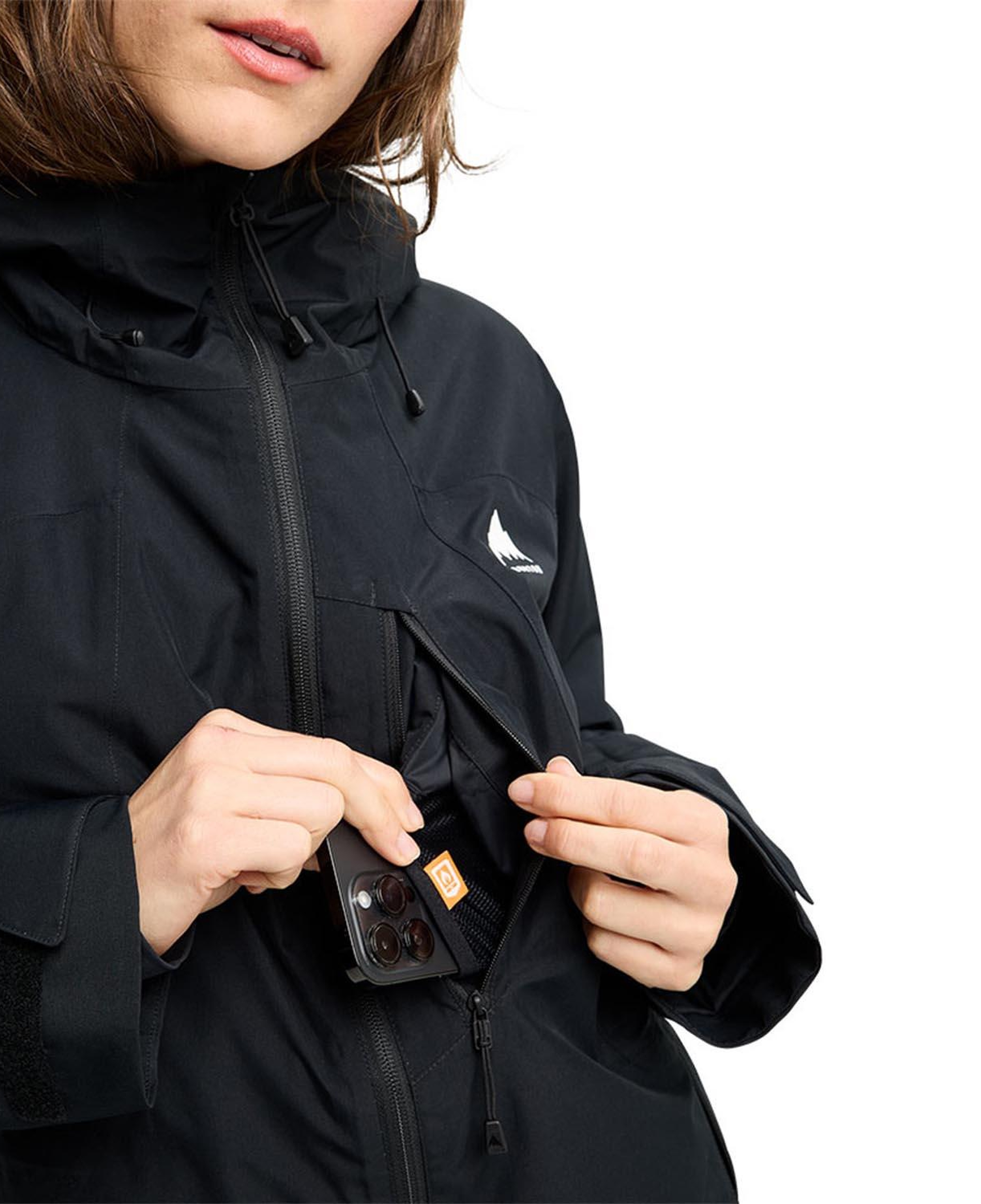 Burton Womens Reserve 2L Insulated Kadın Siyah Snowboard Ceketi