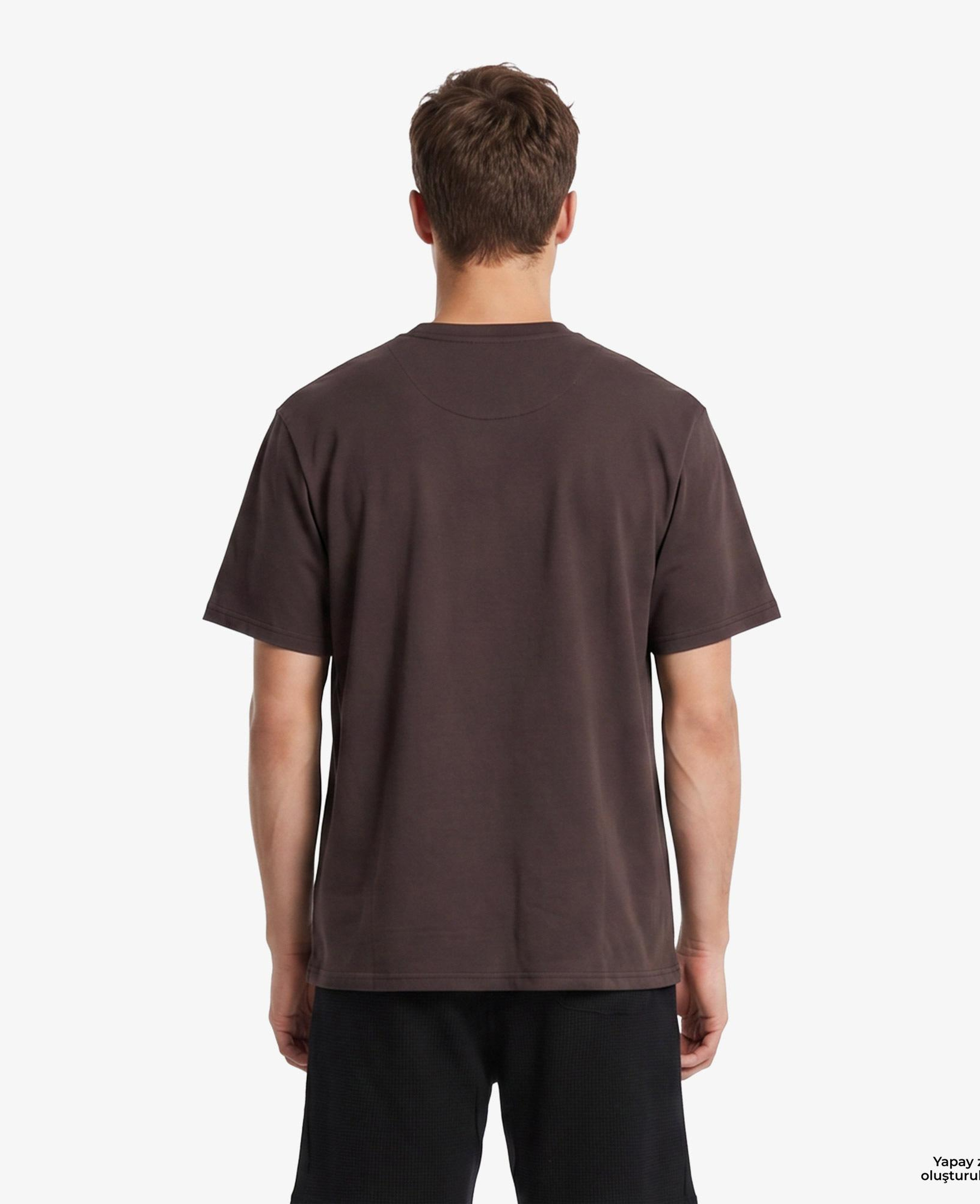 Karl Kani Small Signature Essential Erkek Kahverengi T-Shirt