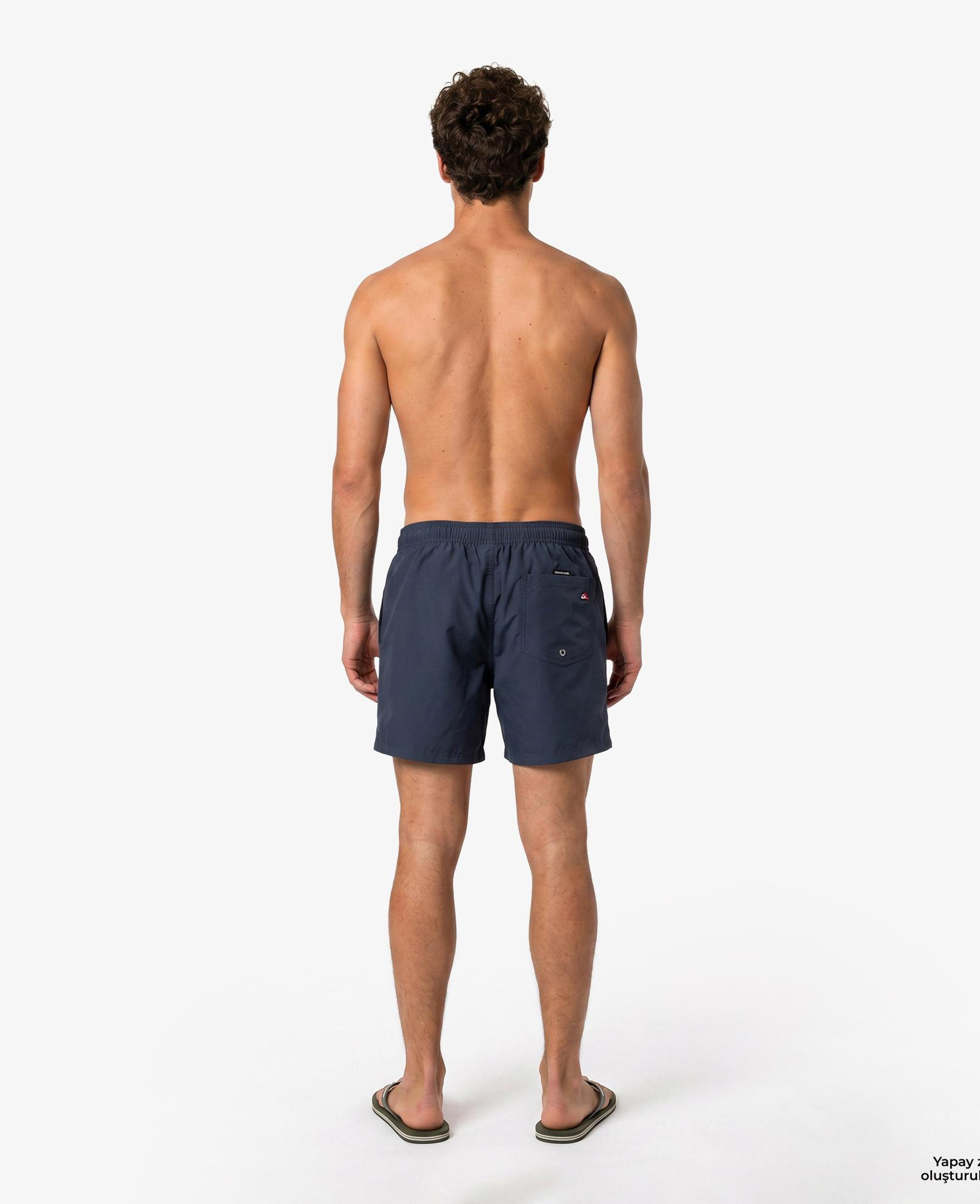 Quiksilver Everyday Solid Volley 15 Erkek Lacivert Deniz Şortu
