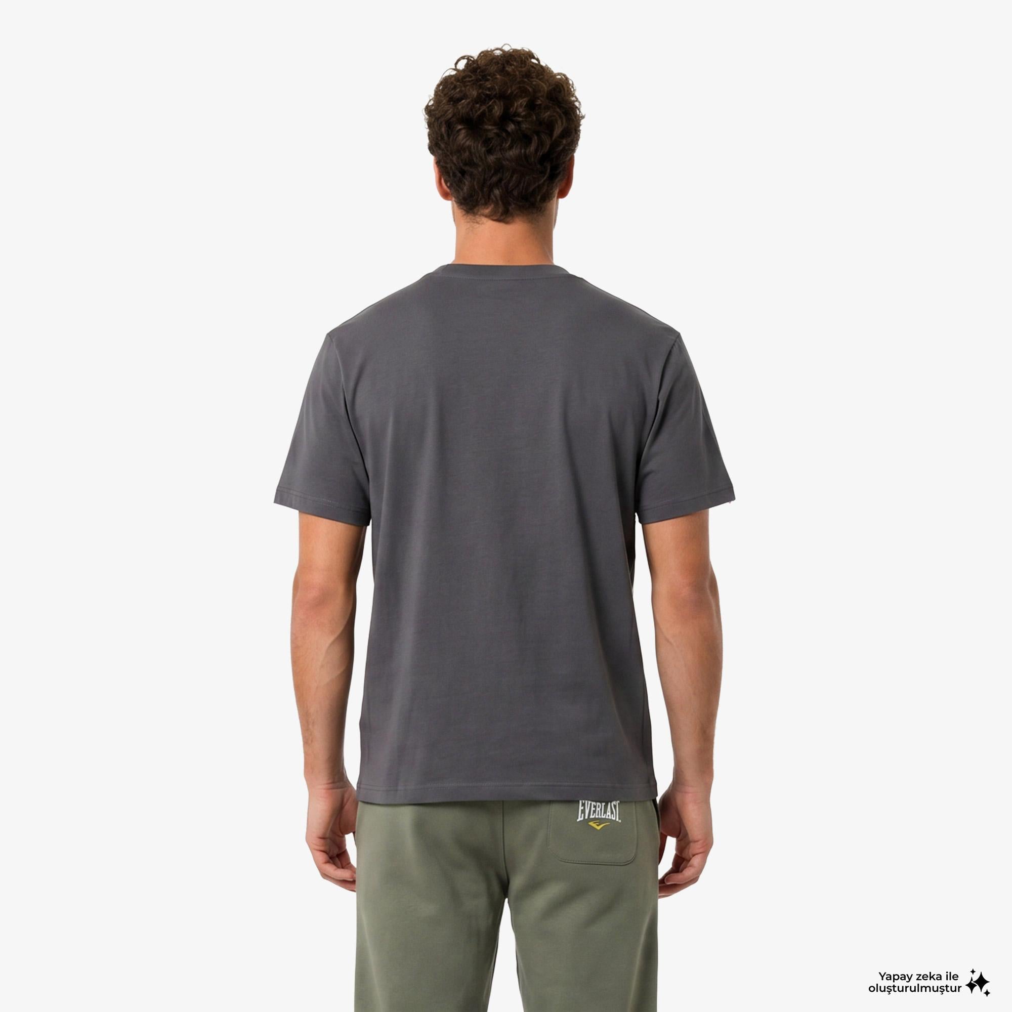 Everlast Classics Comfort Erkek Gri T-Shirt