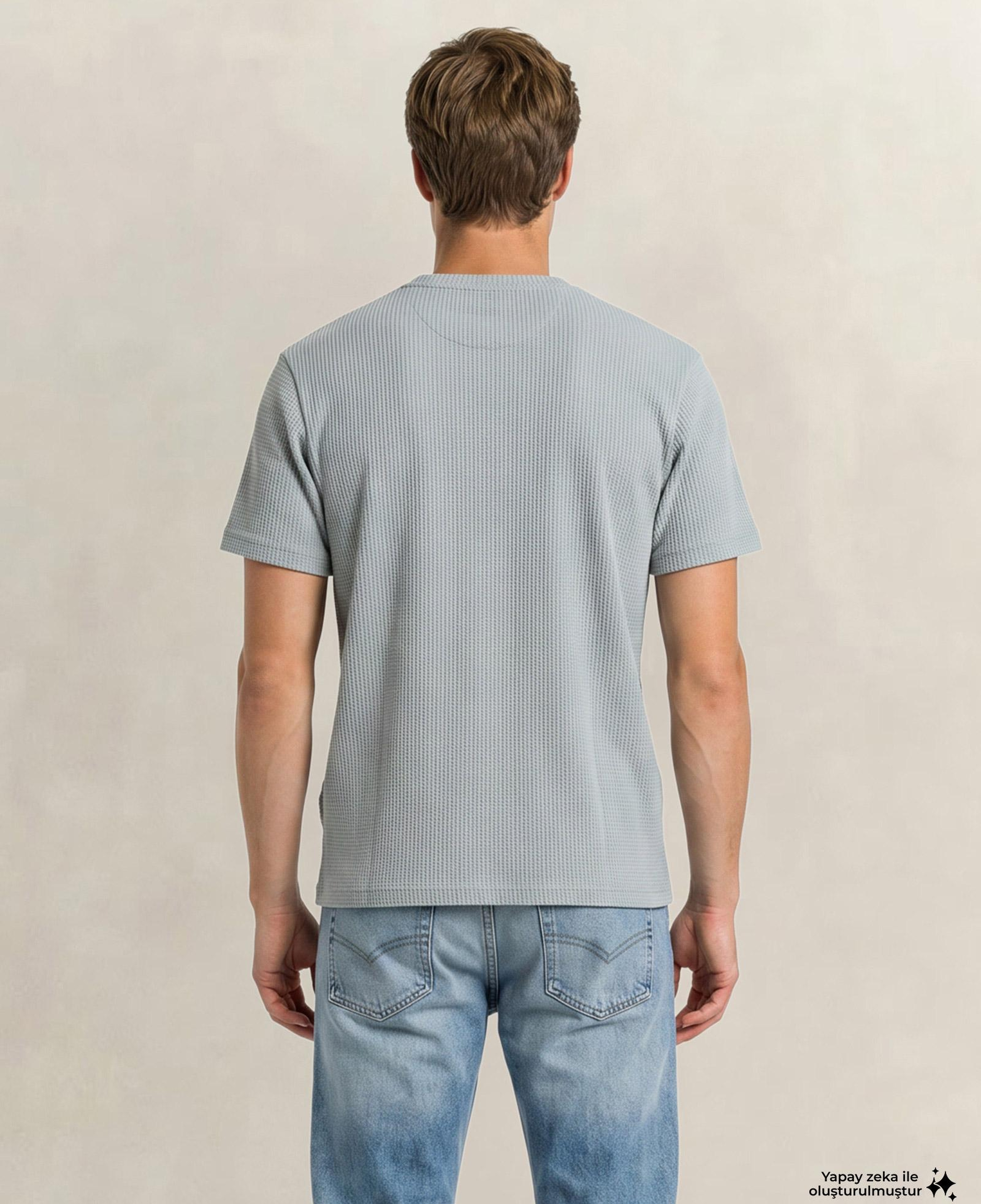 GANT Erkek Yeşil Bisiklet Yaka Regular Fit Logolu T-Shirt
