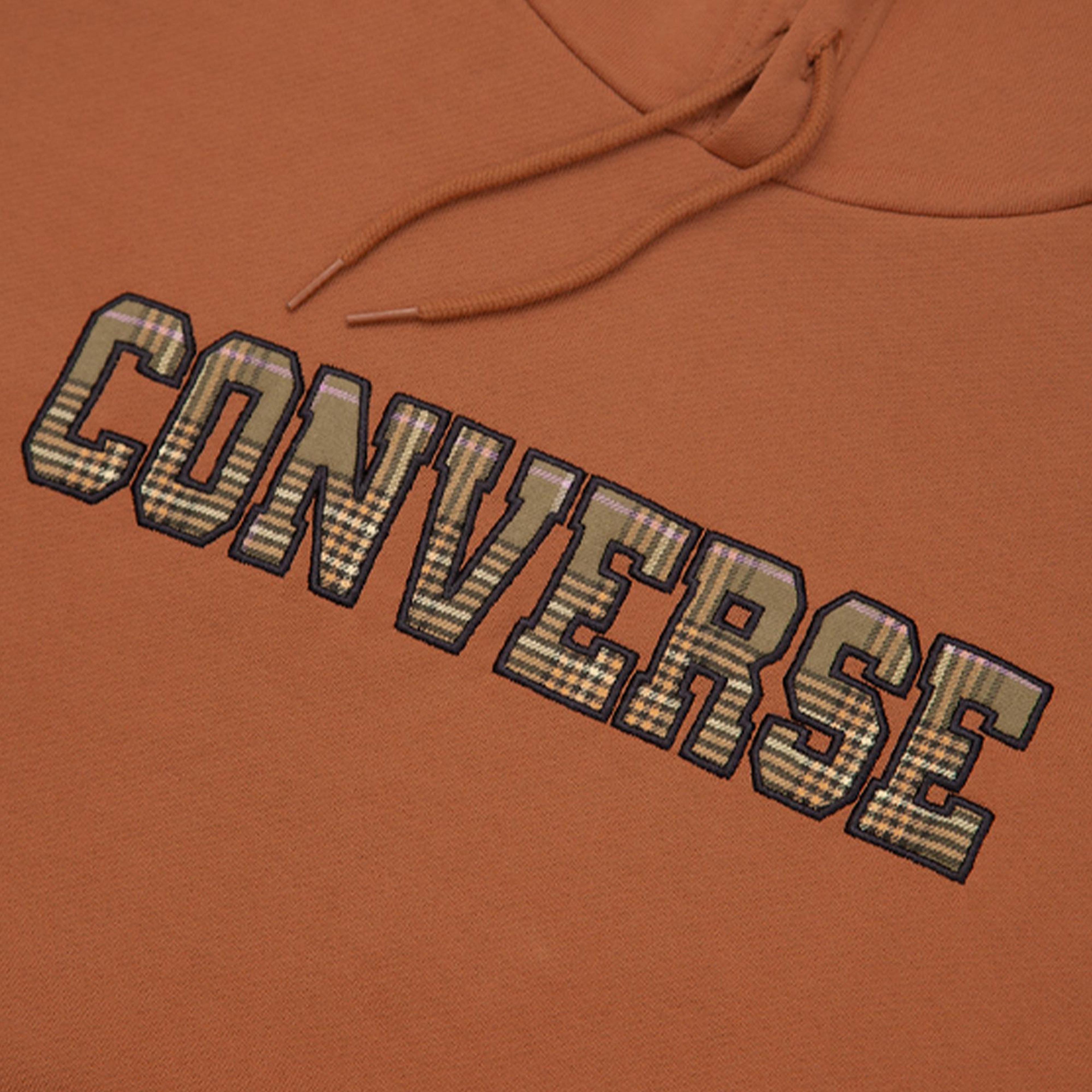 Converse Ssnl Elevated Logo Graphic Erkek Turuncu Hoodie