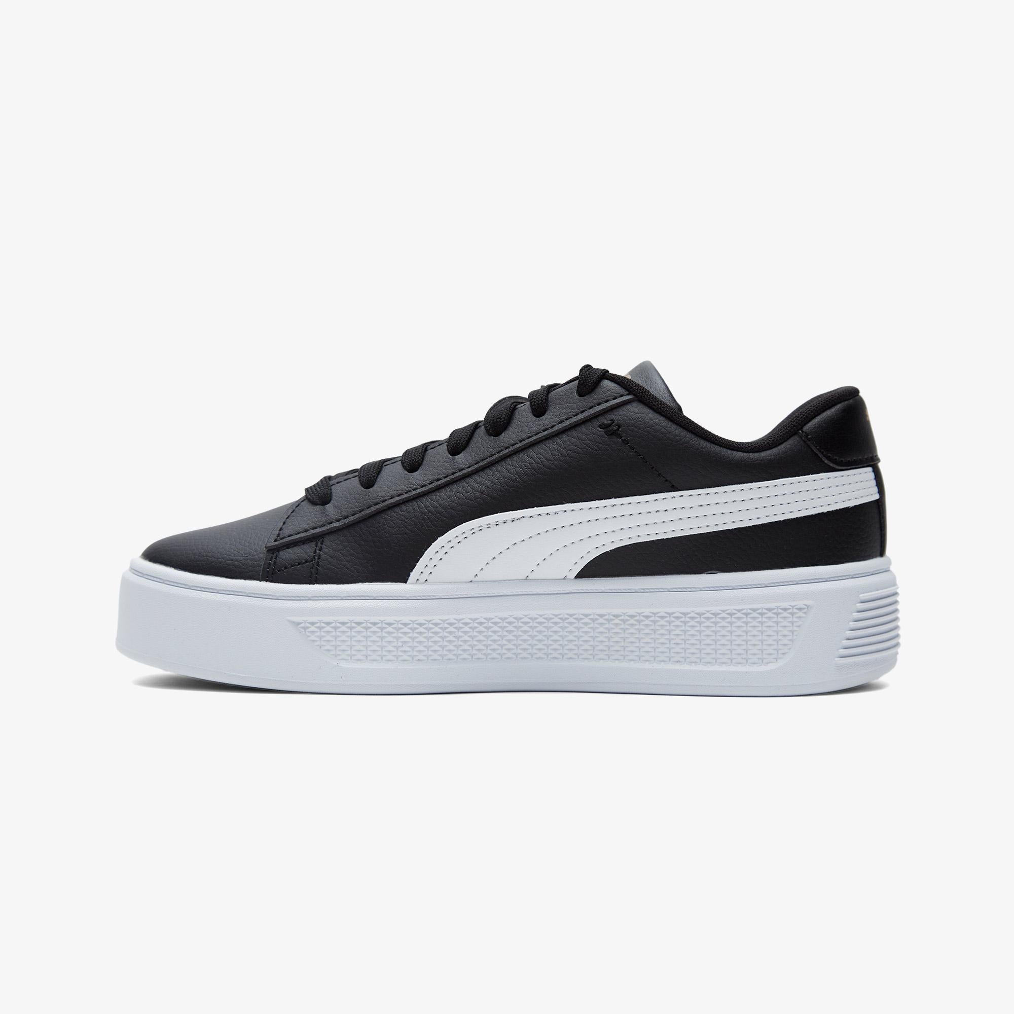 Puma Smash Platform V3 Kadın Siyah Spor Ayakkabı