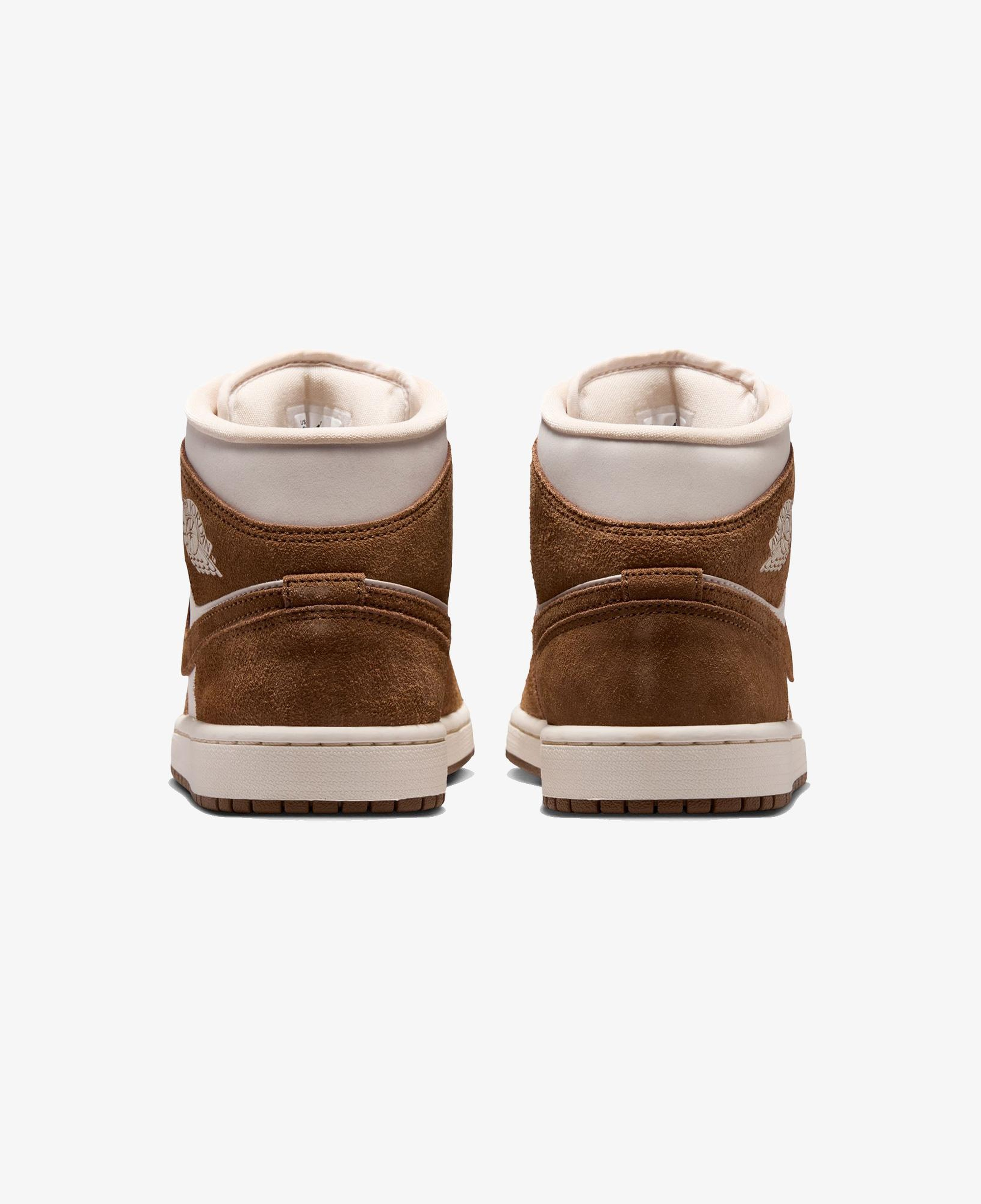 Jordan Air 1 Mid Kadın Kahverengi Spor Ayakkabı