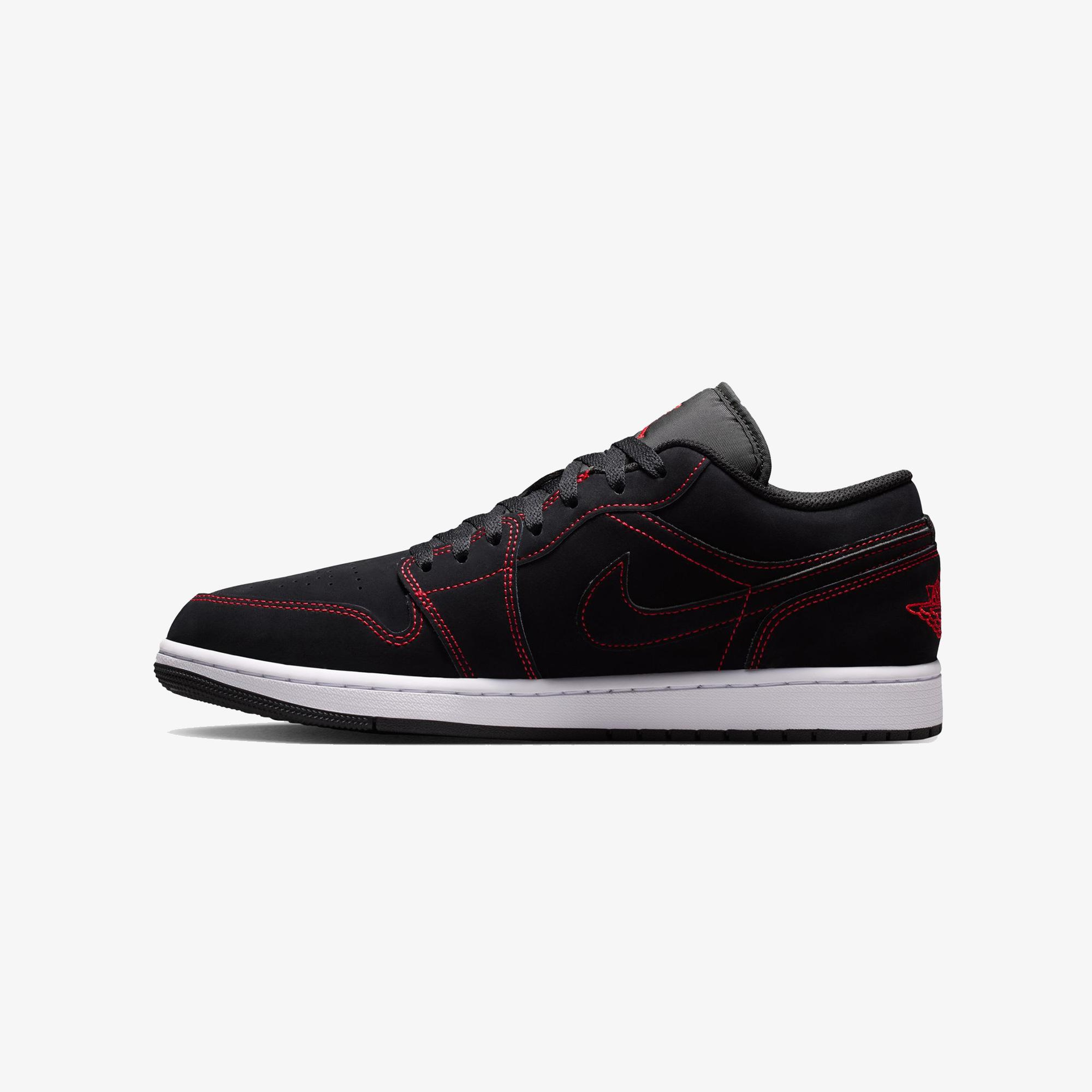 Jordan Air 1 Low Erkek Siyah Spor Ayakkabı