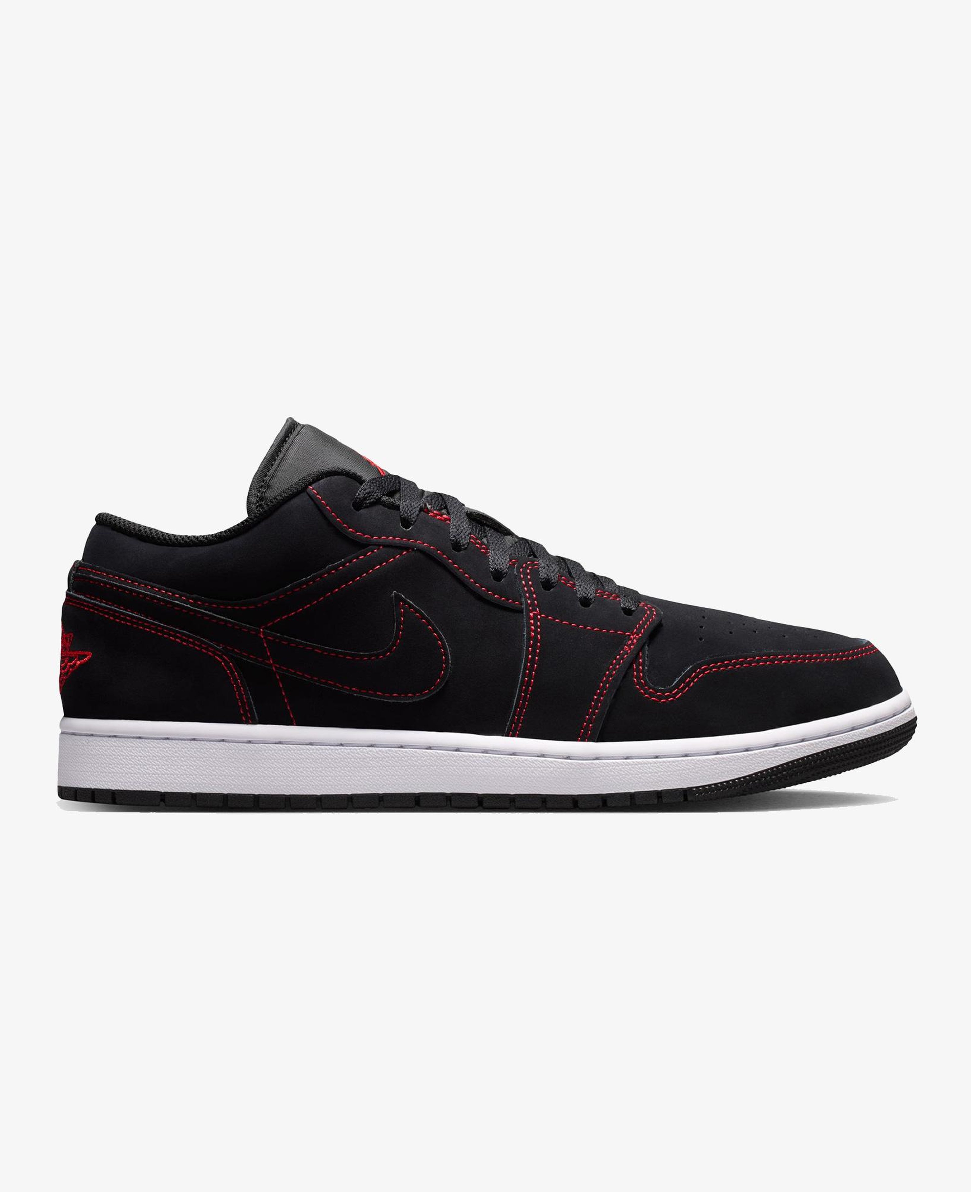 Jordan Air 1 Low Erkek Siyah Spor Ayakkabı