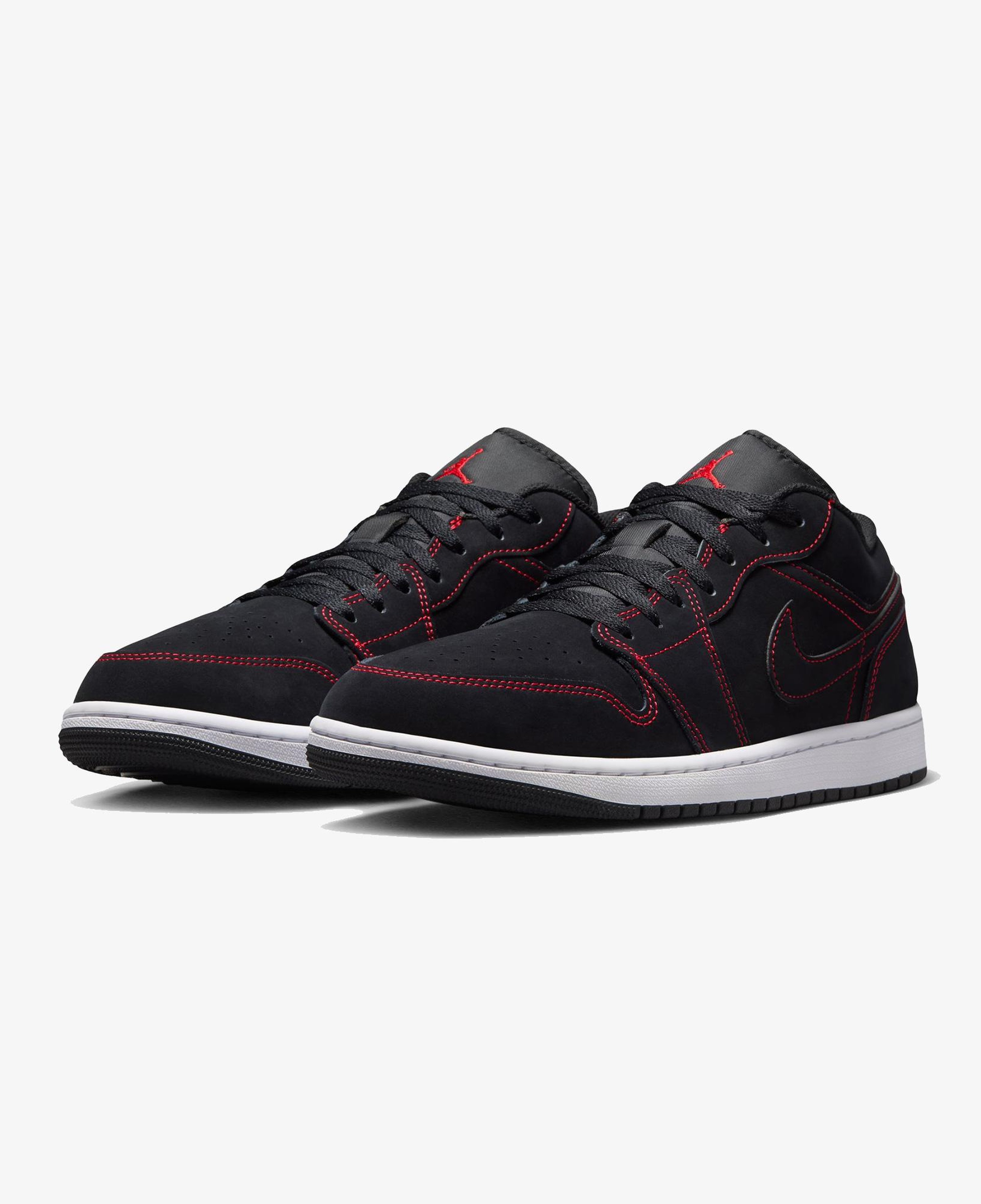 Jordan Air 1 Low Erkek Siyah Spor Ayakkabı