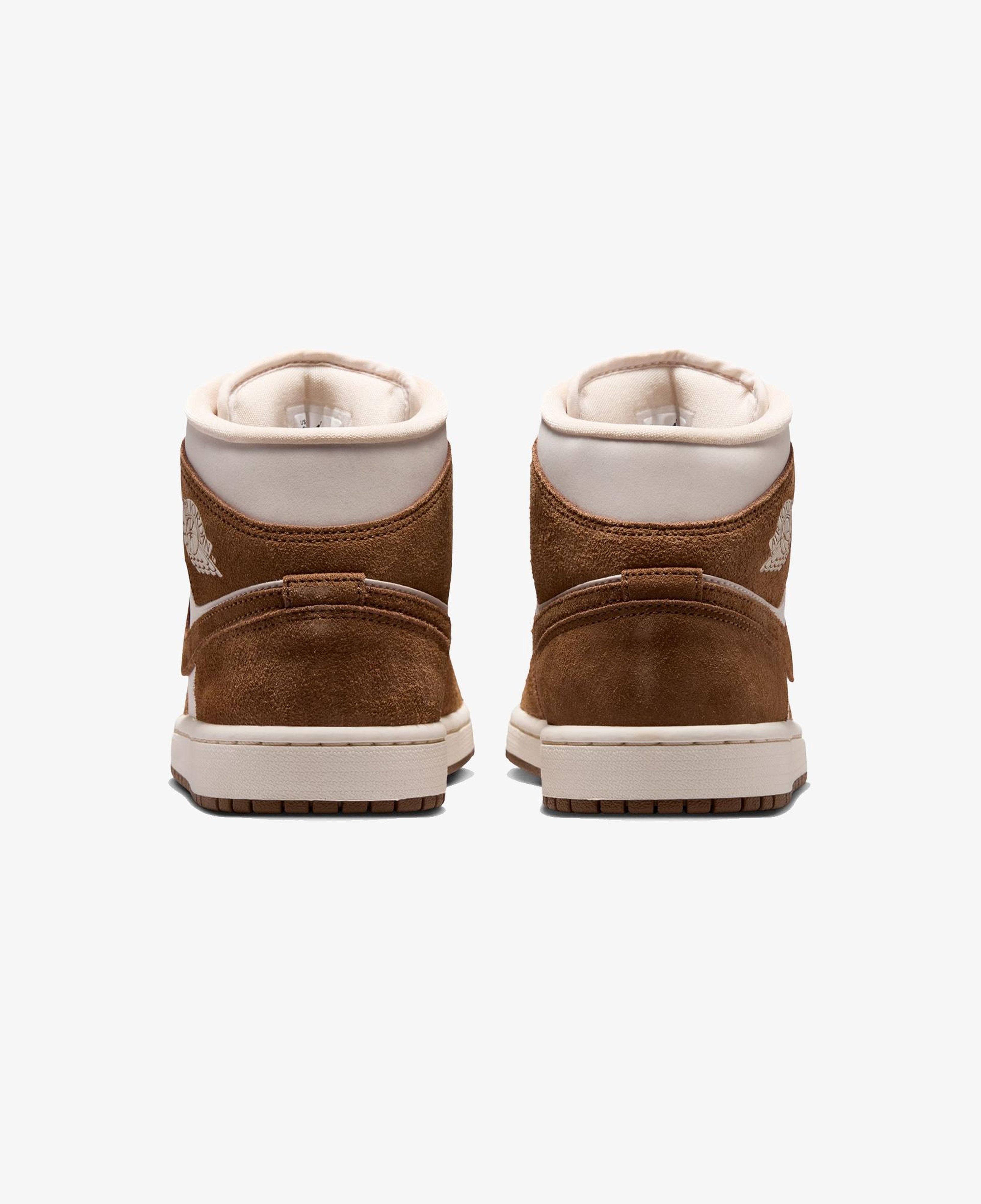 Jordan Air 1 Mid Kadın Kahverengi Spor Ayakkabı