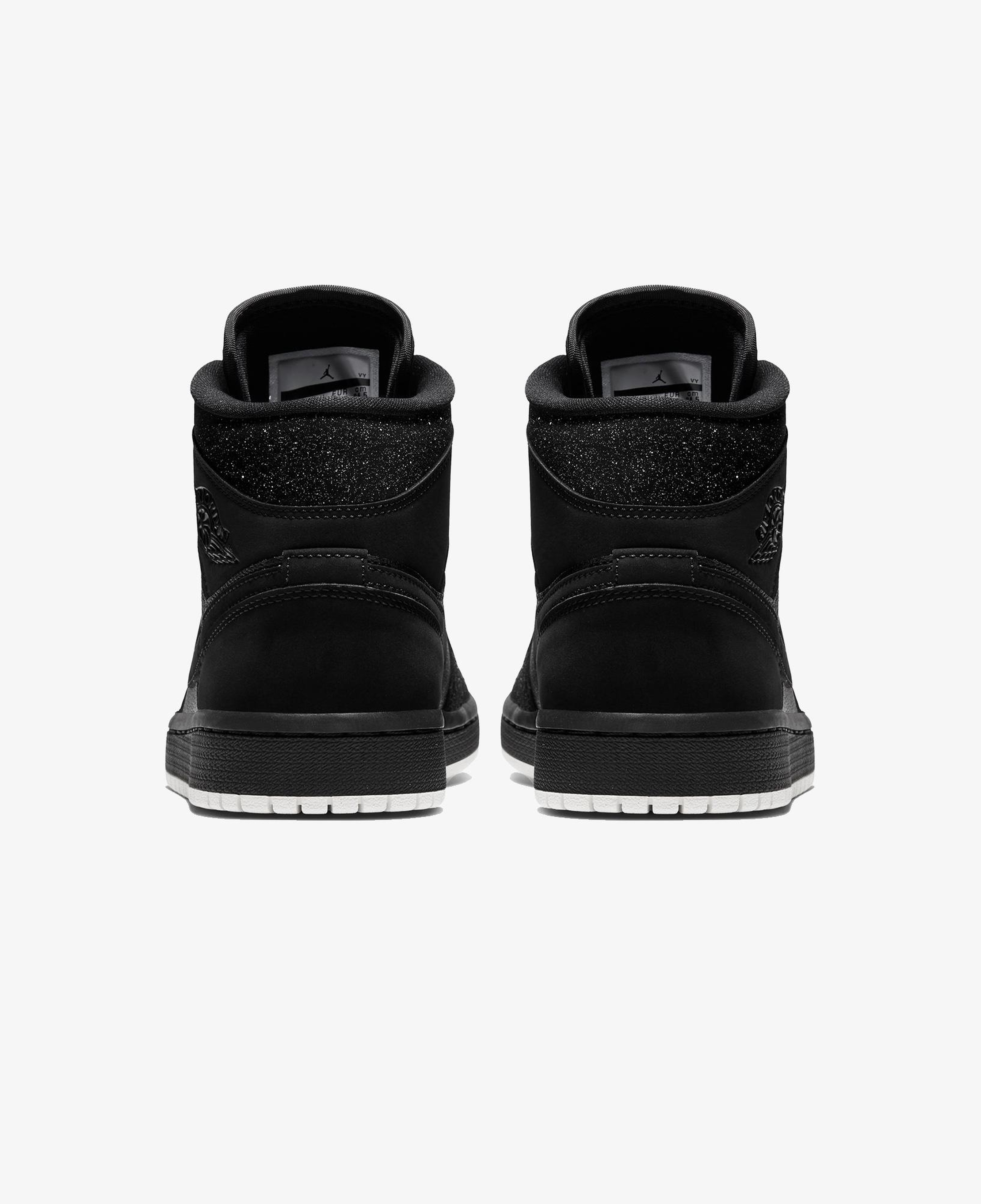 Jordan Air 1 Mid Kadın Siyah Spor Ayakkabı