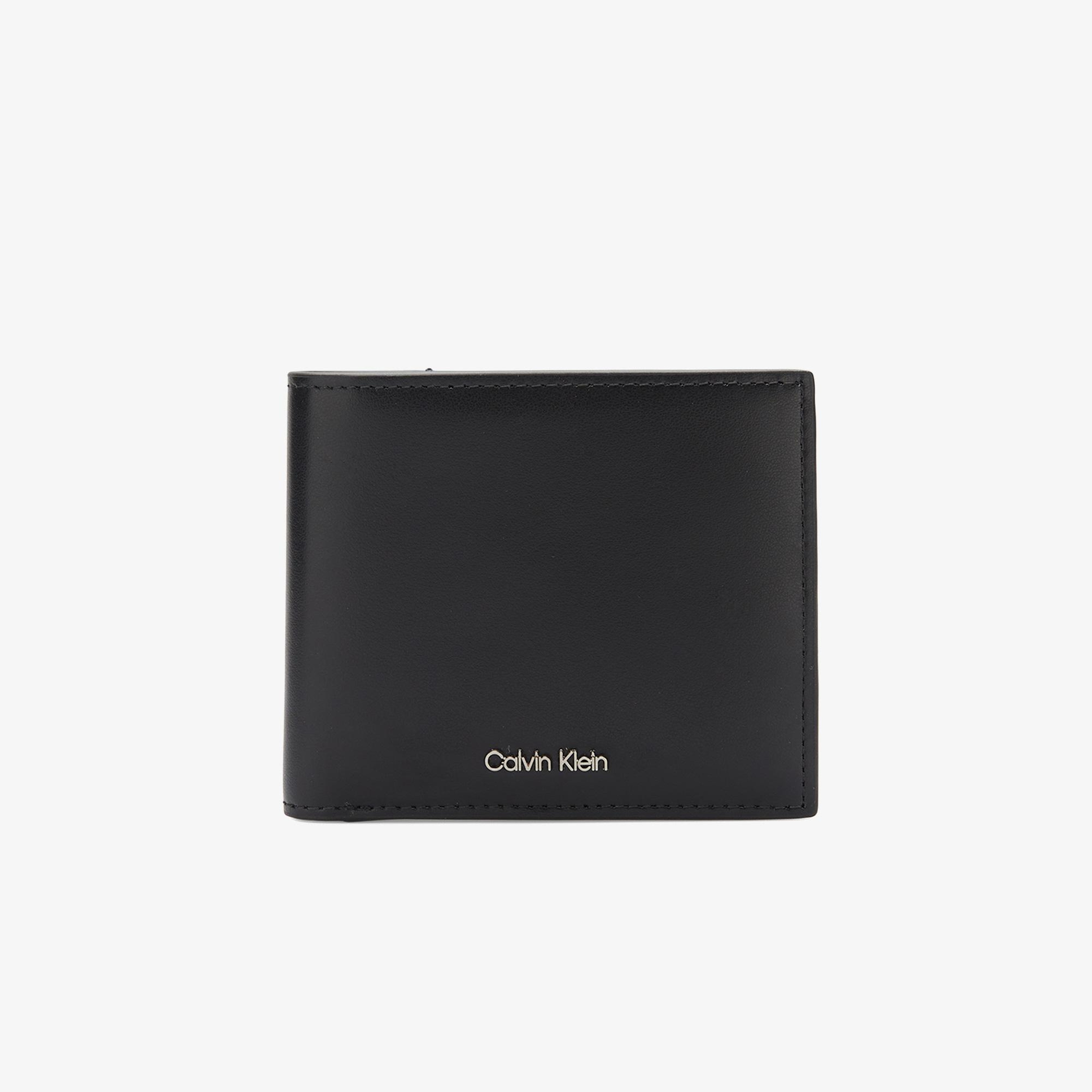 Calvin Klein Raised Bill Fold Erkek Siyah Cüzdan