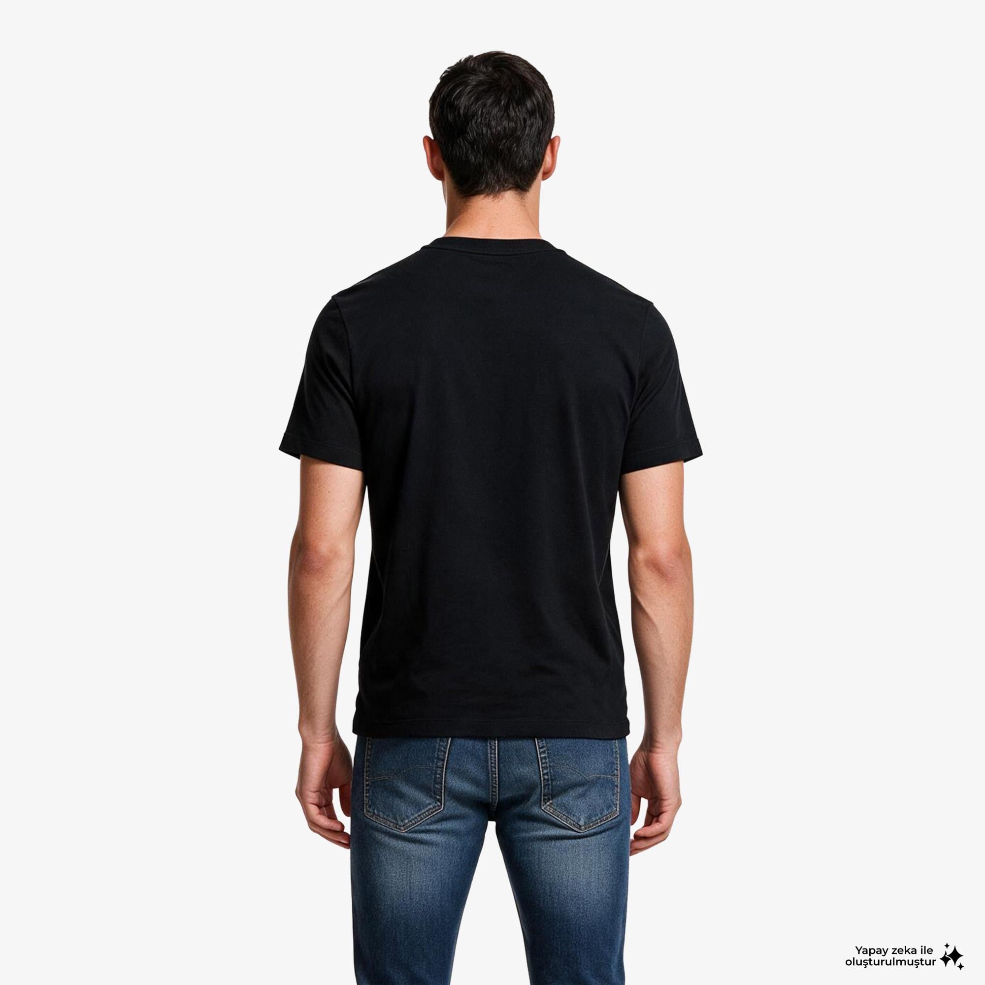 Calvin Klein 20S Standard Graphic Erkek Siyah T-Shirt