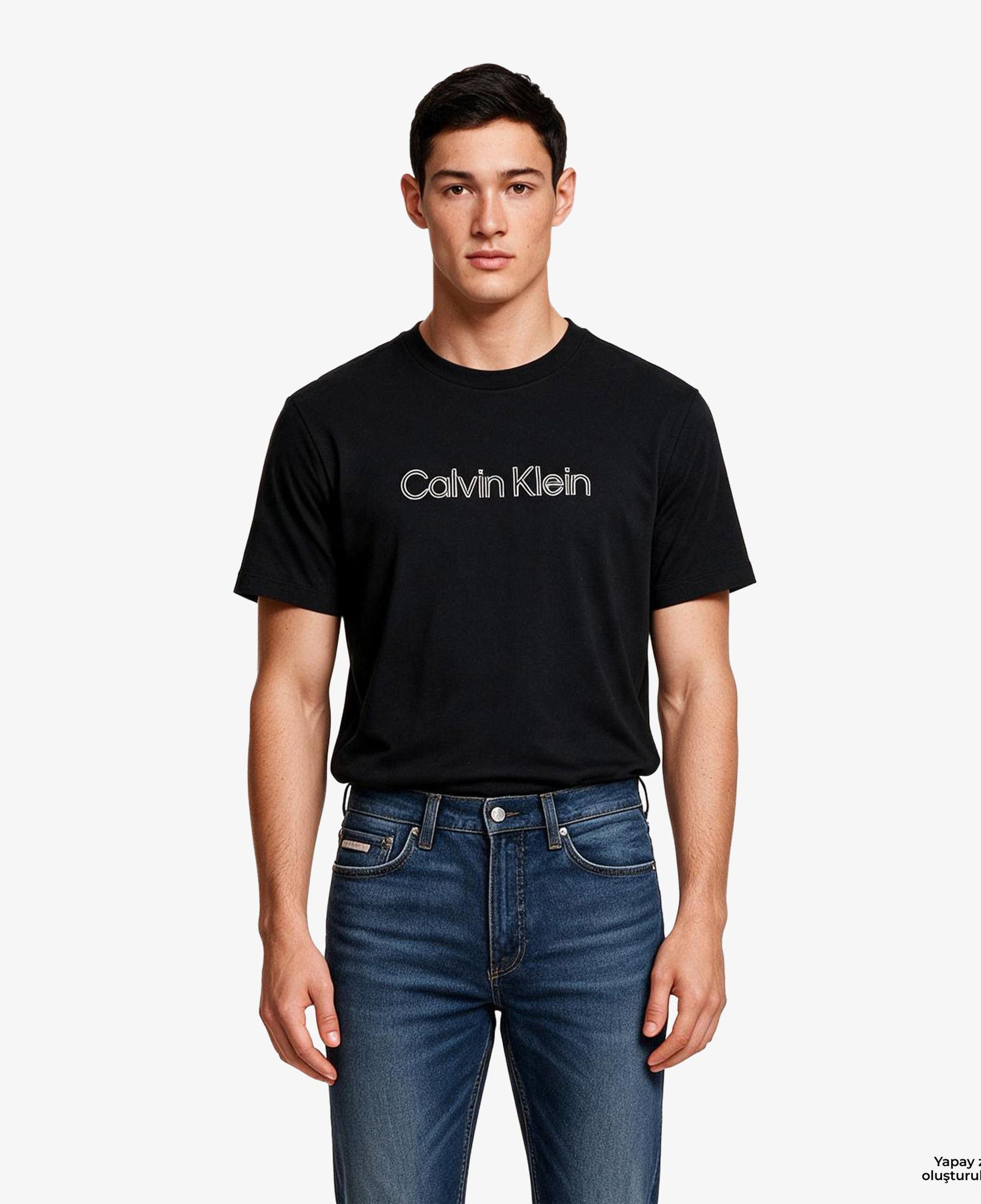 Calvin Klein 20S Standard Graphic Erkek Siyah T-Shirt