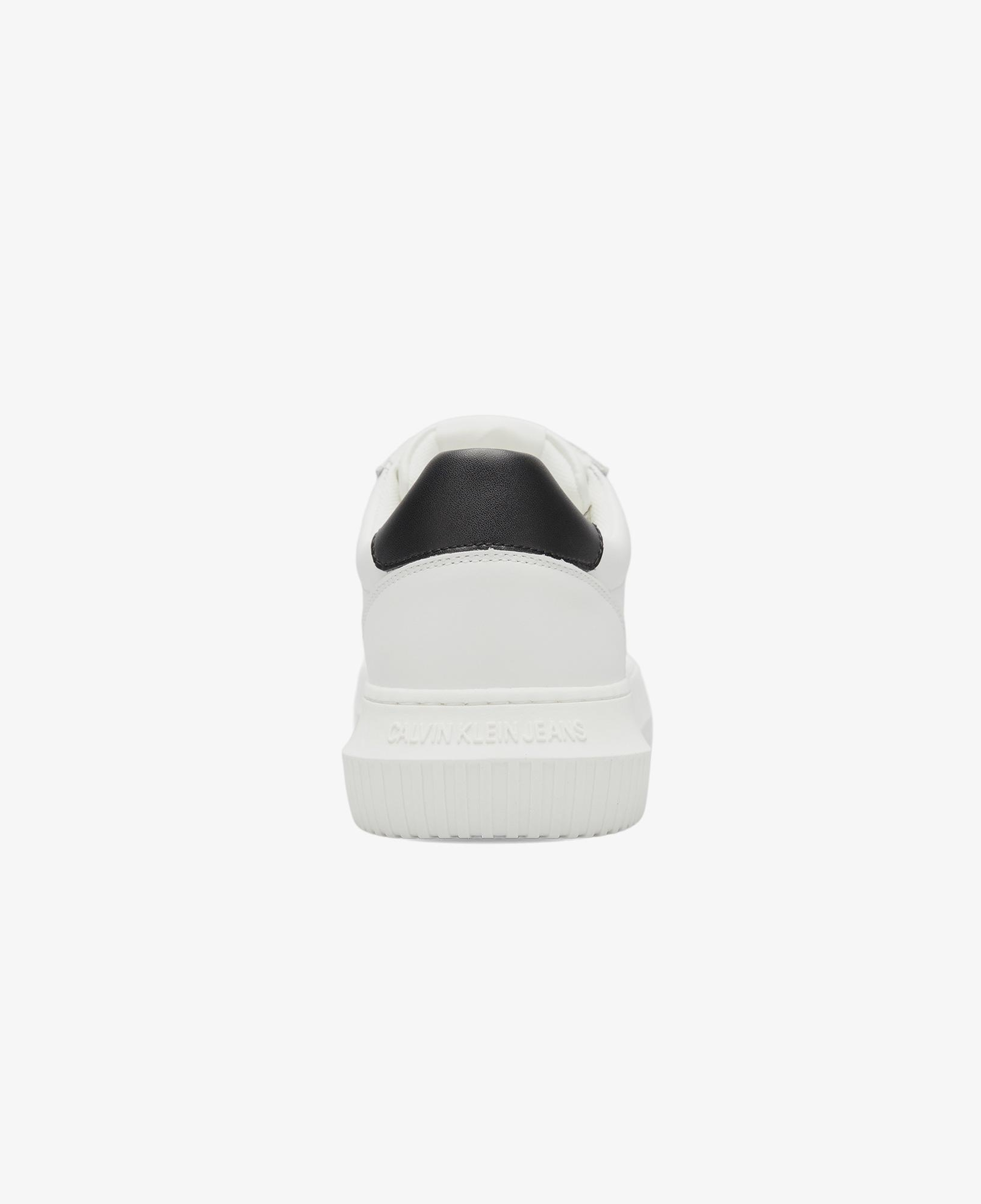Calvin Klein Chunky Cupsole Mono Erkek Beyaz Sneaker