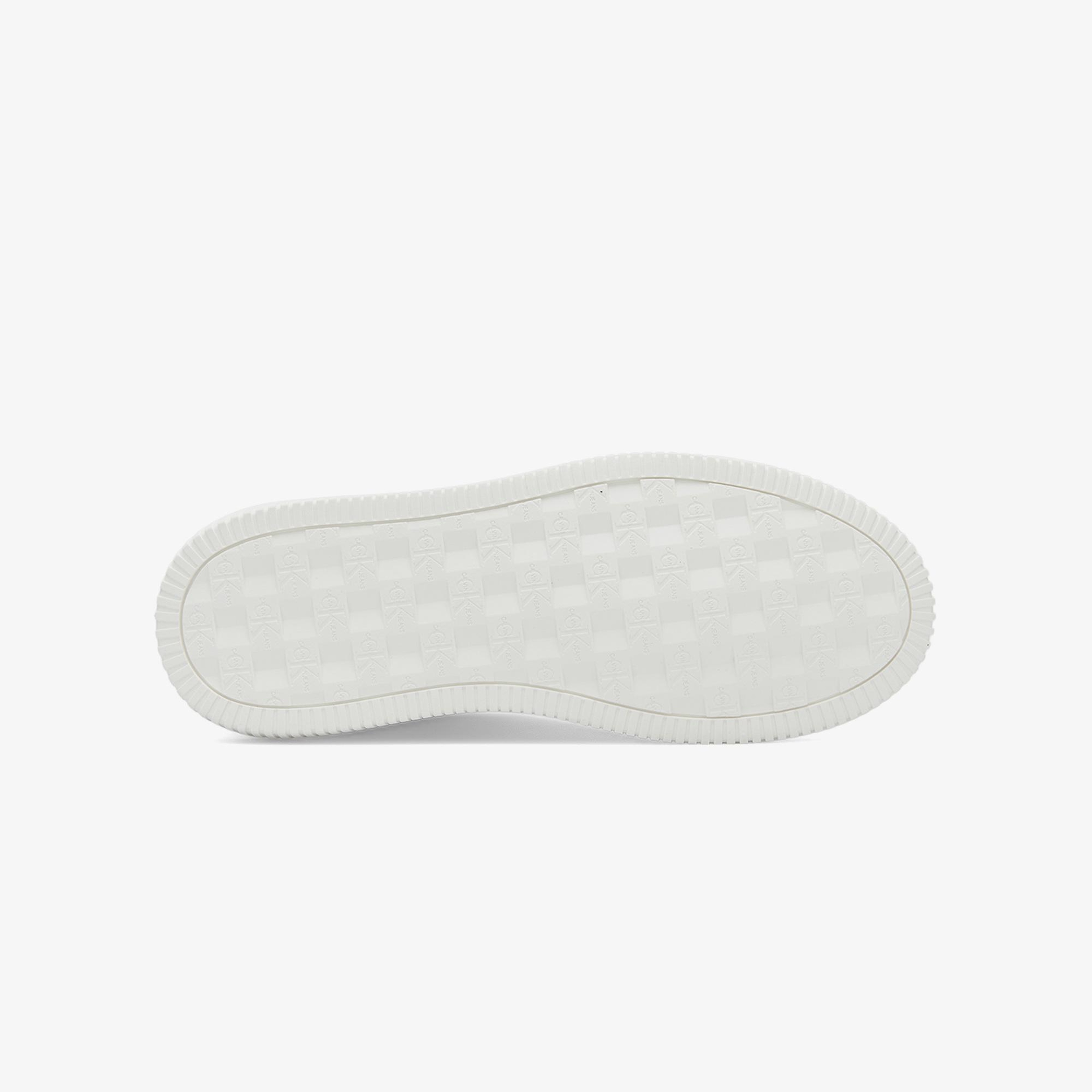 Calvin Klein Chunky Cupsole Mono Erkek Beyaz Sneaker