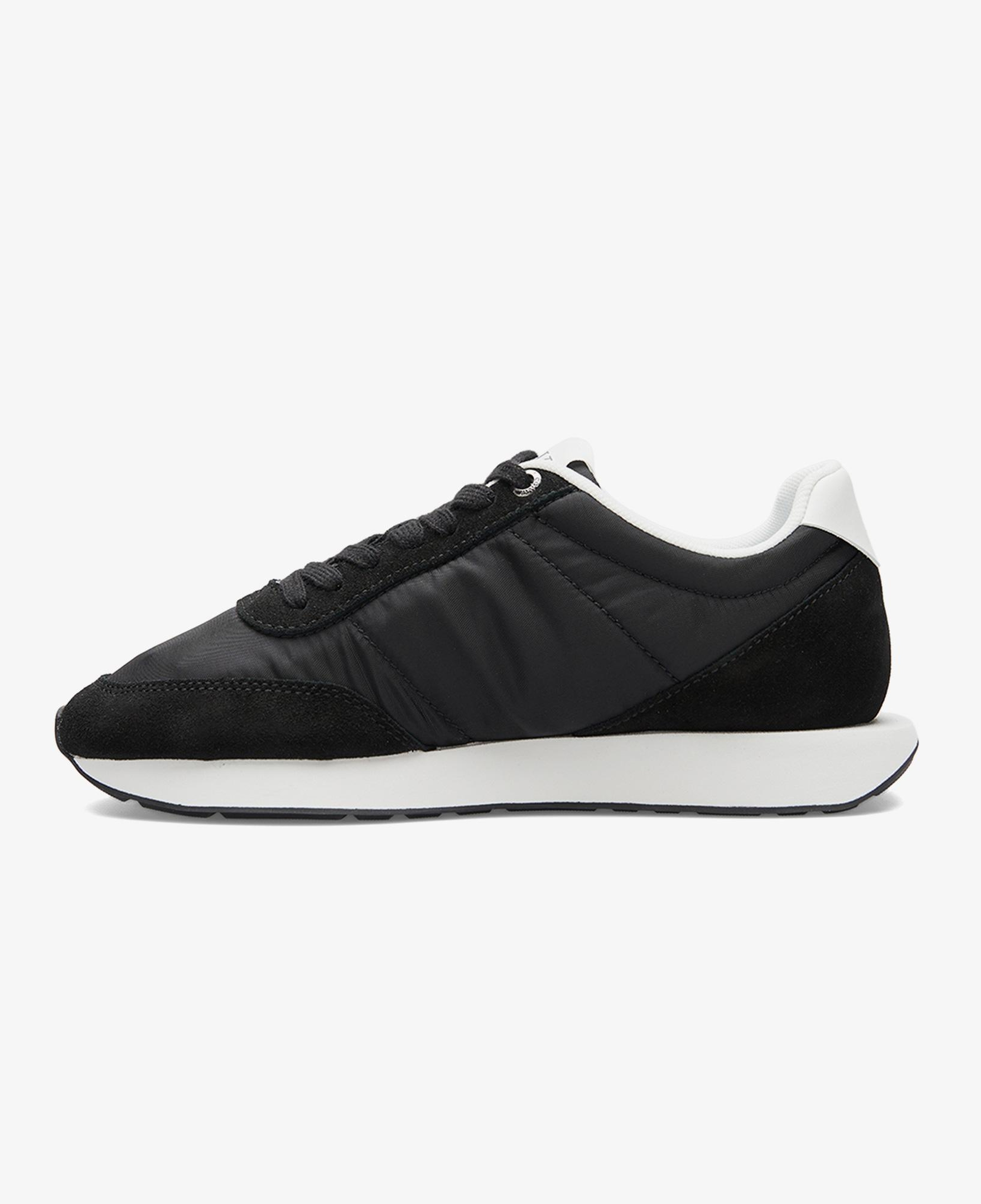 Calvin Klein Retro Runner Essential Mix Mat Kadın Siyah Sneaker