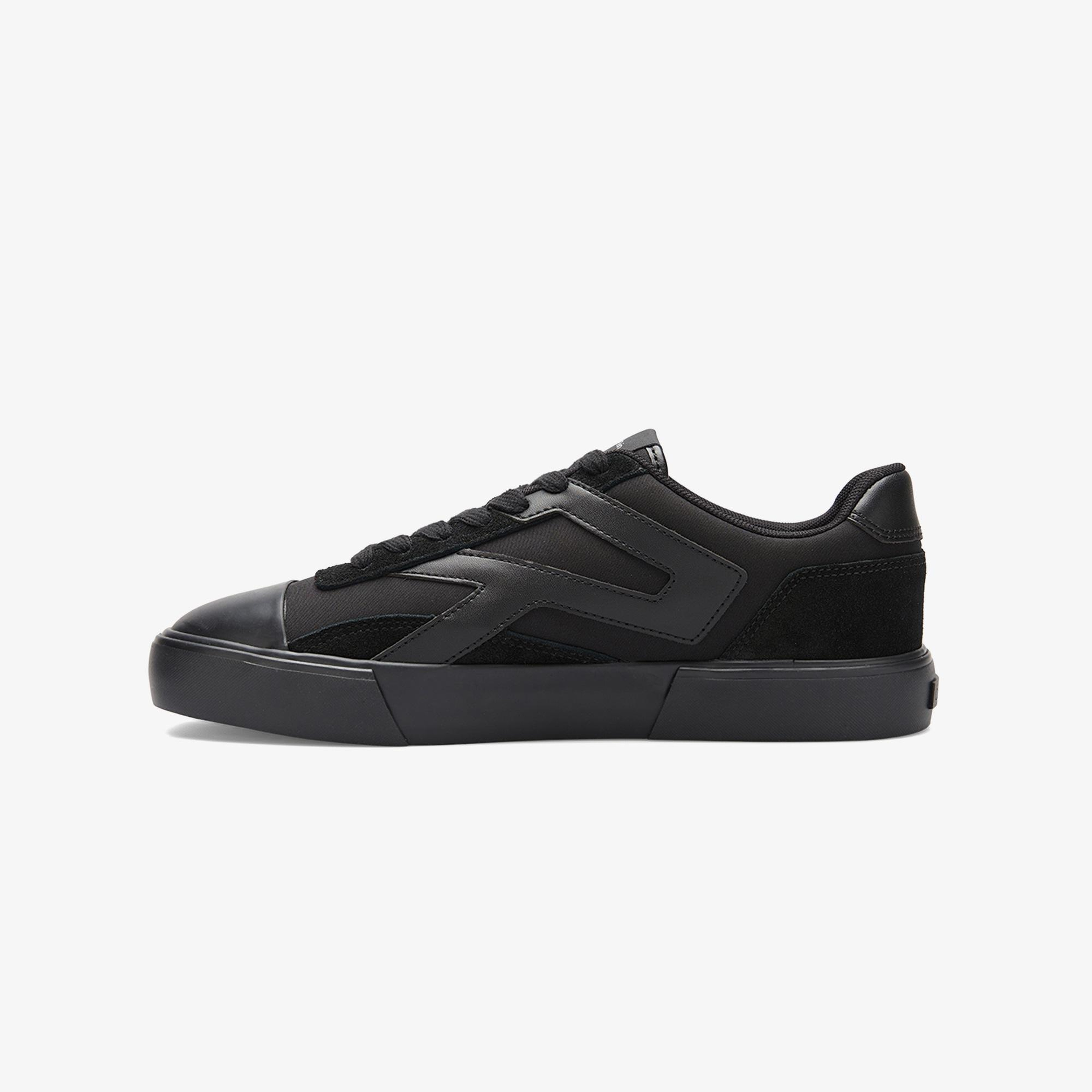 Calvin Klein Vulc Laceup Stripe Mix Mat Erkek Siyah Sneaker