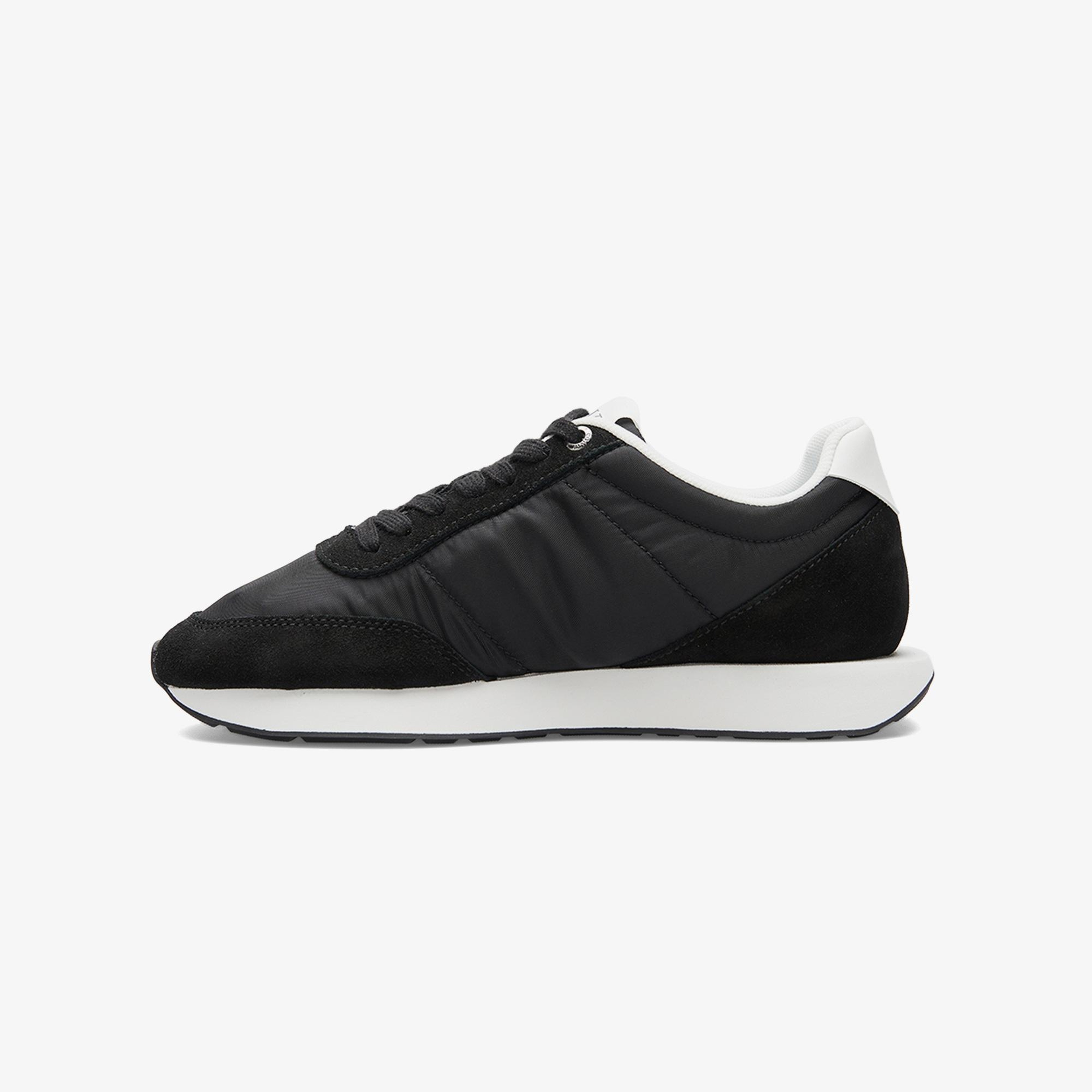 Calvin Klein Retro Runner Essential Mix Mat Kadın Siyah Sneaker