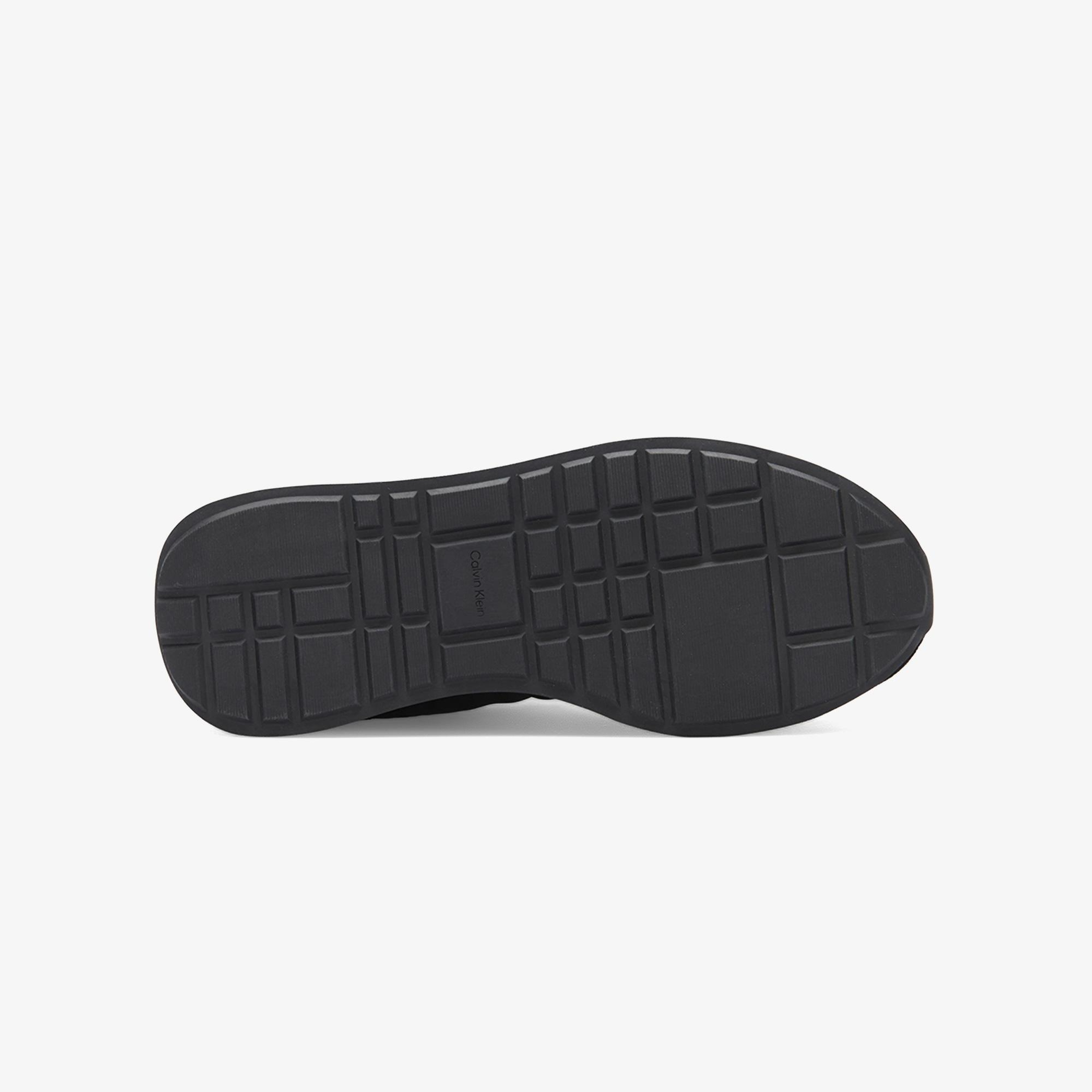 Calvin Klein Retro Runner Essential Mix Mat Kadın Siyah Sneaker