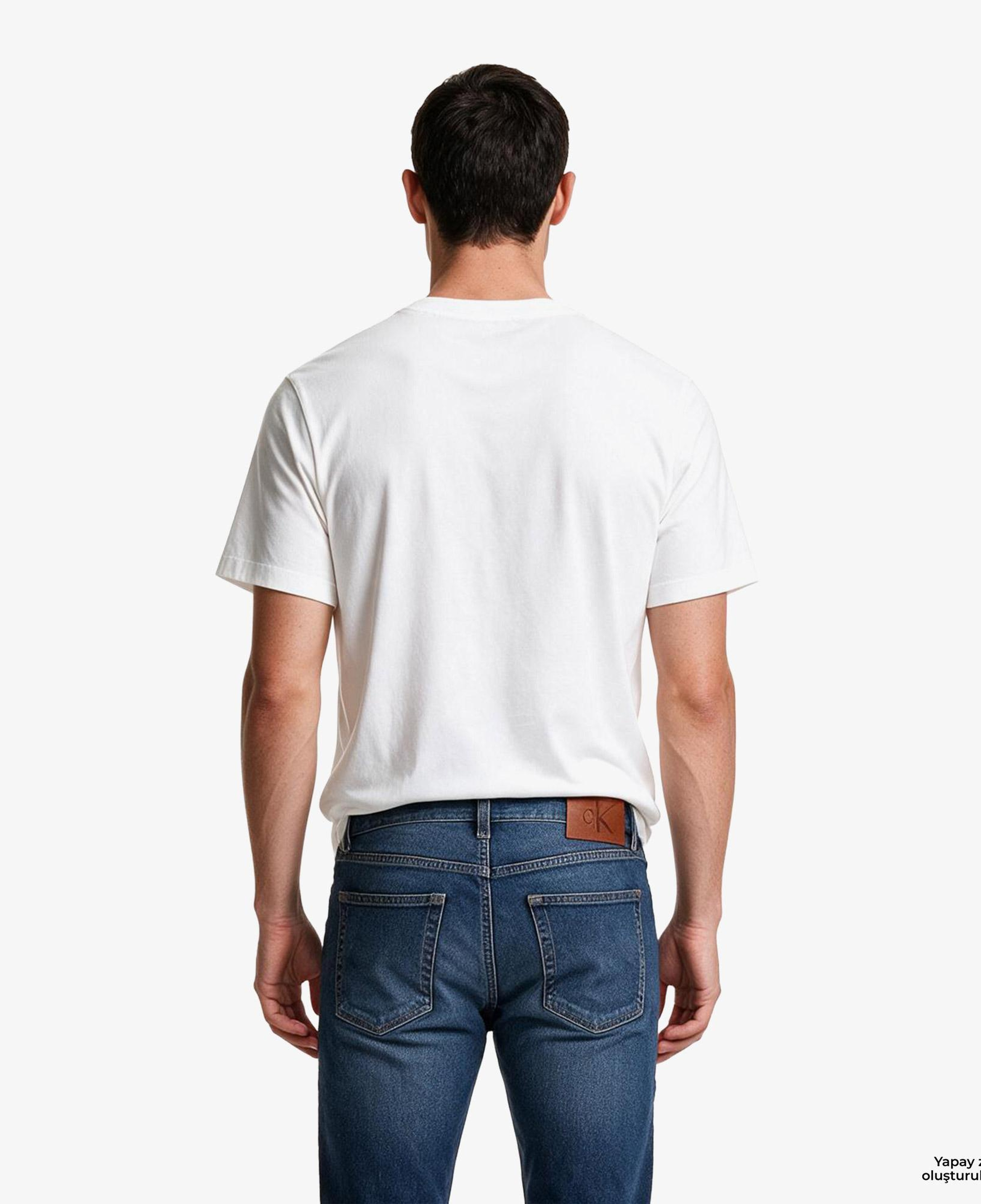 Calvin Klein 20S Standard Graphic Erkek Beyaz T-Shirt