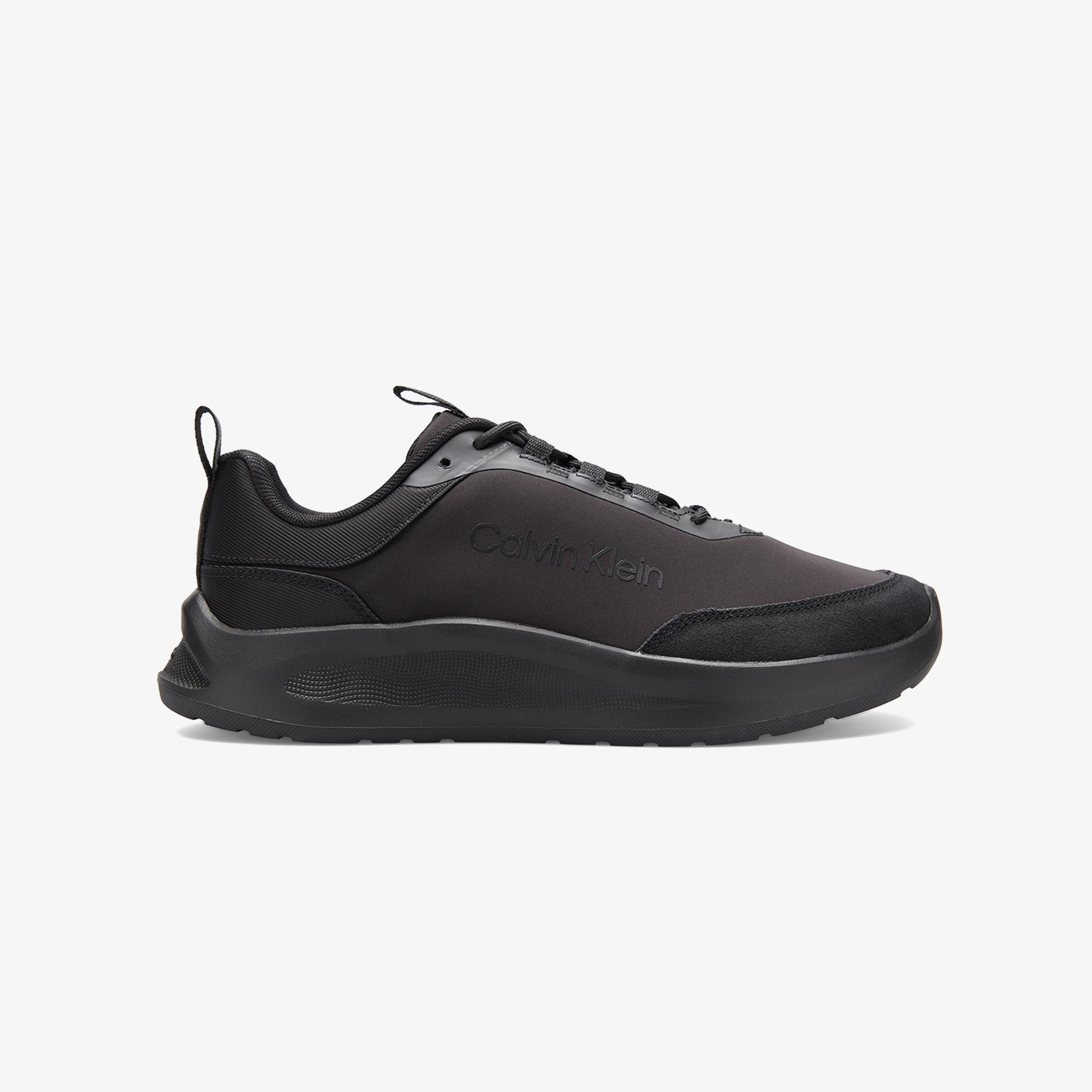 Calvin Klein Light Eva Runn Essential Laceup Erkek Siyah Sneaker