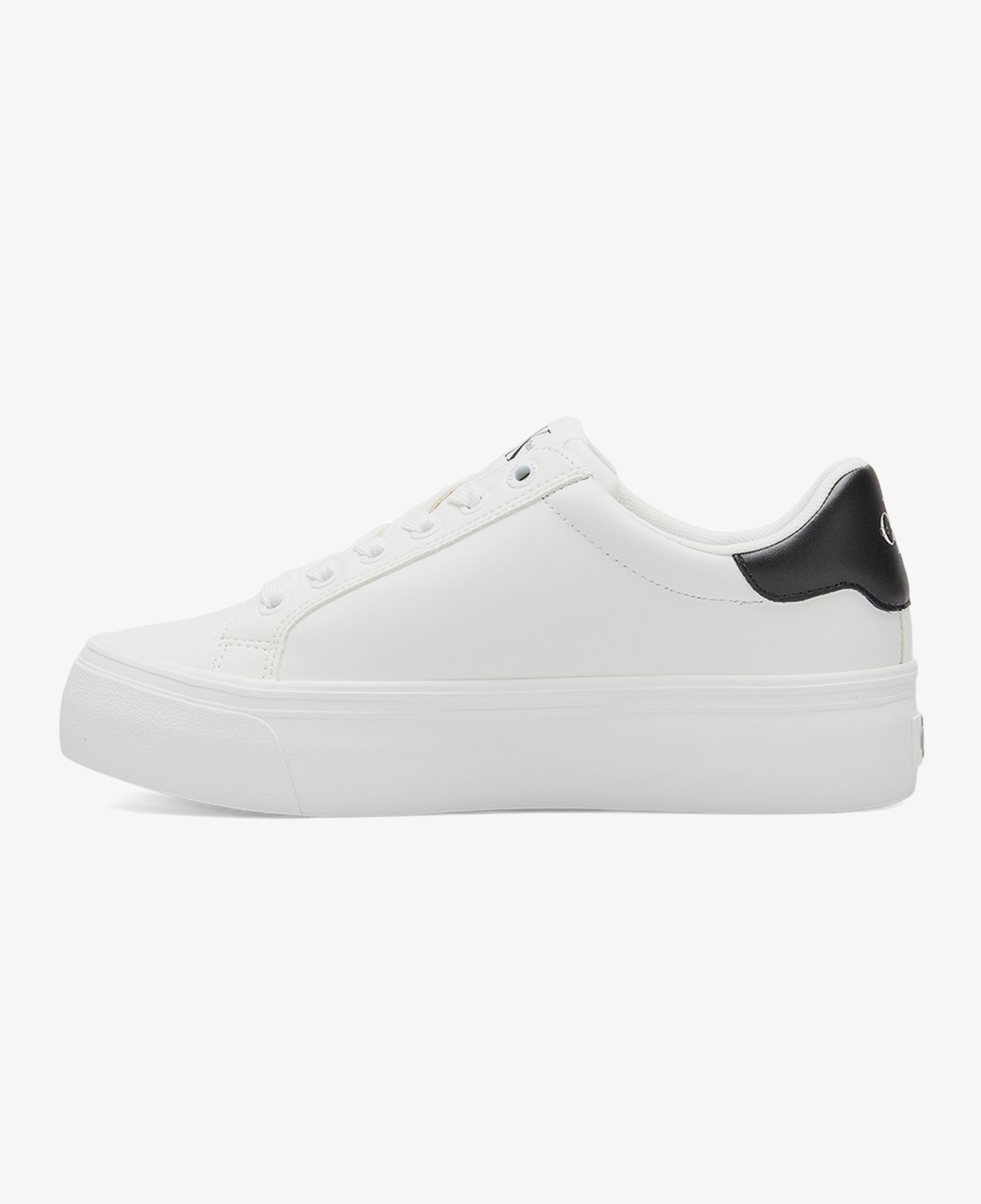 Calvin Klein Vulc Flatform Laceup Low Kadın Beyaz Sneaker