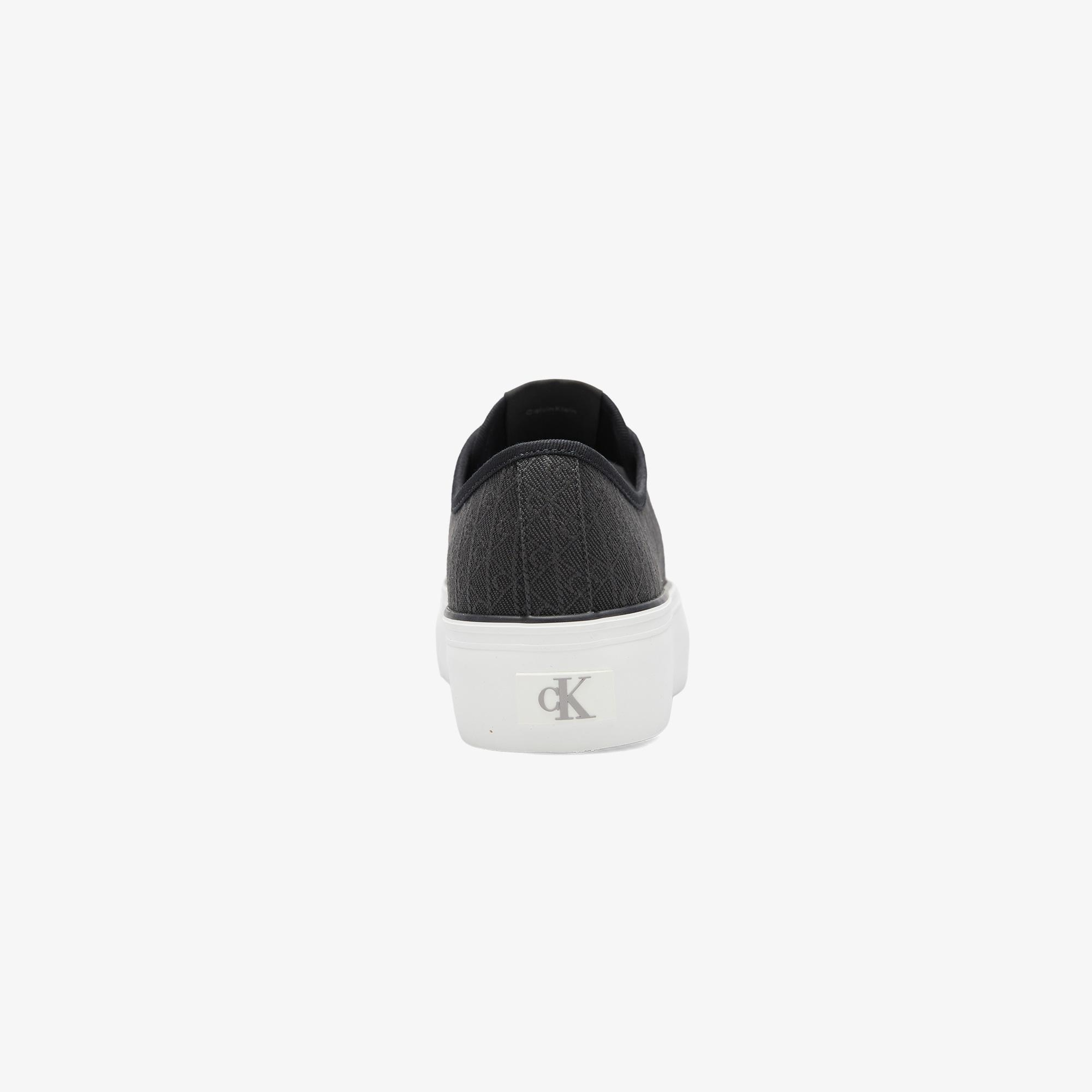 Calvin Klein Vulc Flatform Laceup Kadın Siyah Sneaker