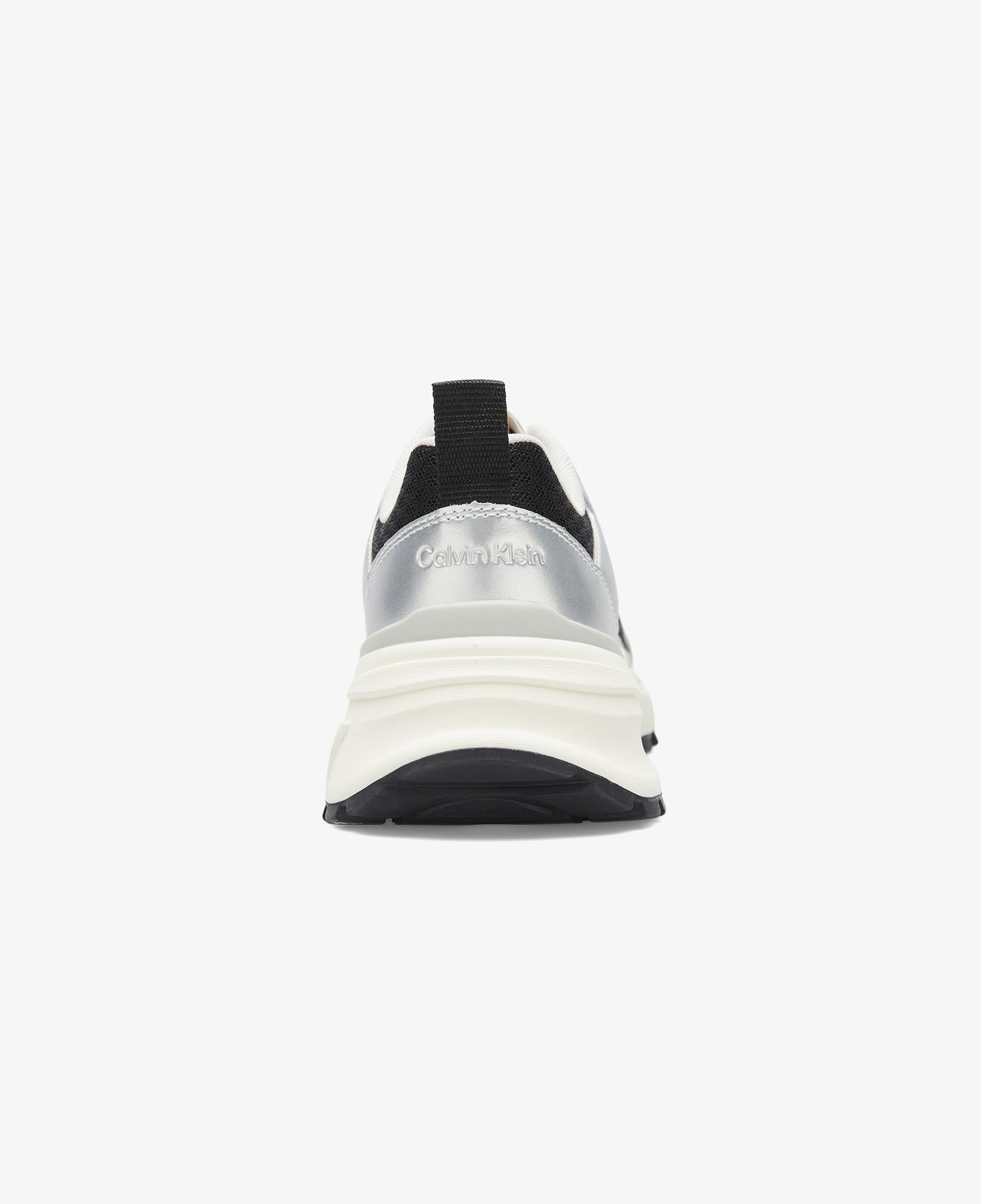 Calvin Klein Hike Run Stripe Mesh Met Kadın Siyah Sneaker