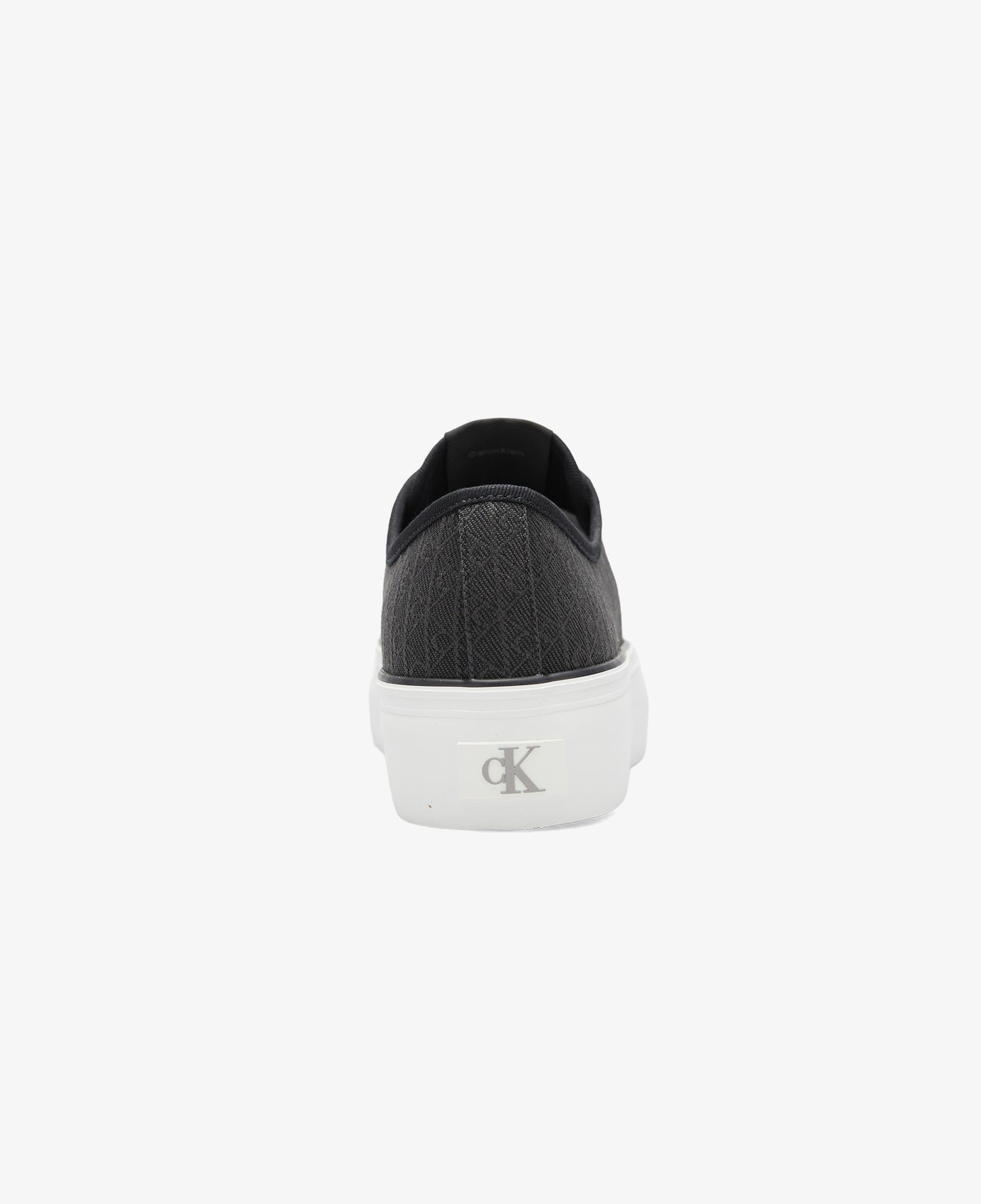 Calvin Klein Vulc Flatform Laceup Kadın Siyah Sneaker