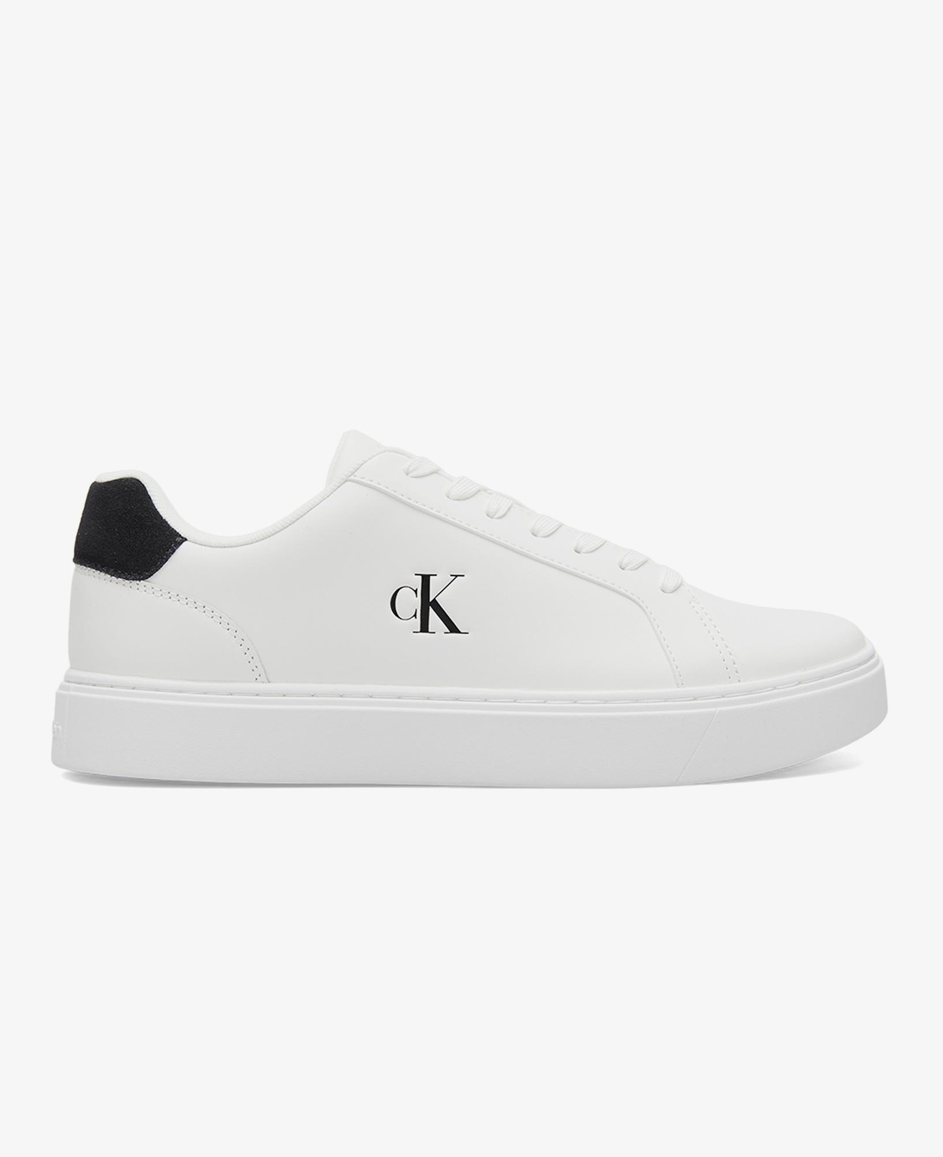 Calvin Klein Classic Cupsole Laceup Erkek Beyaz Sneaker