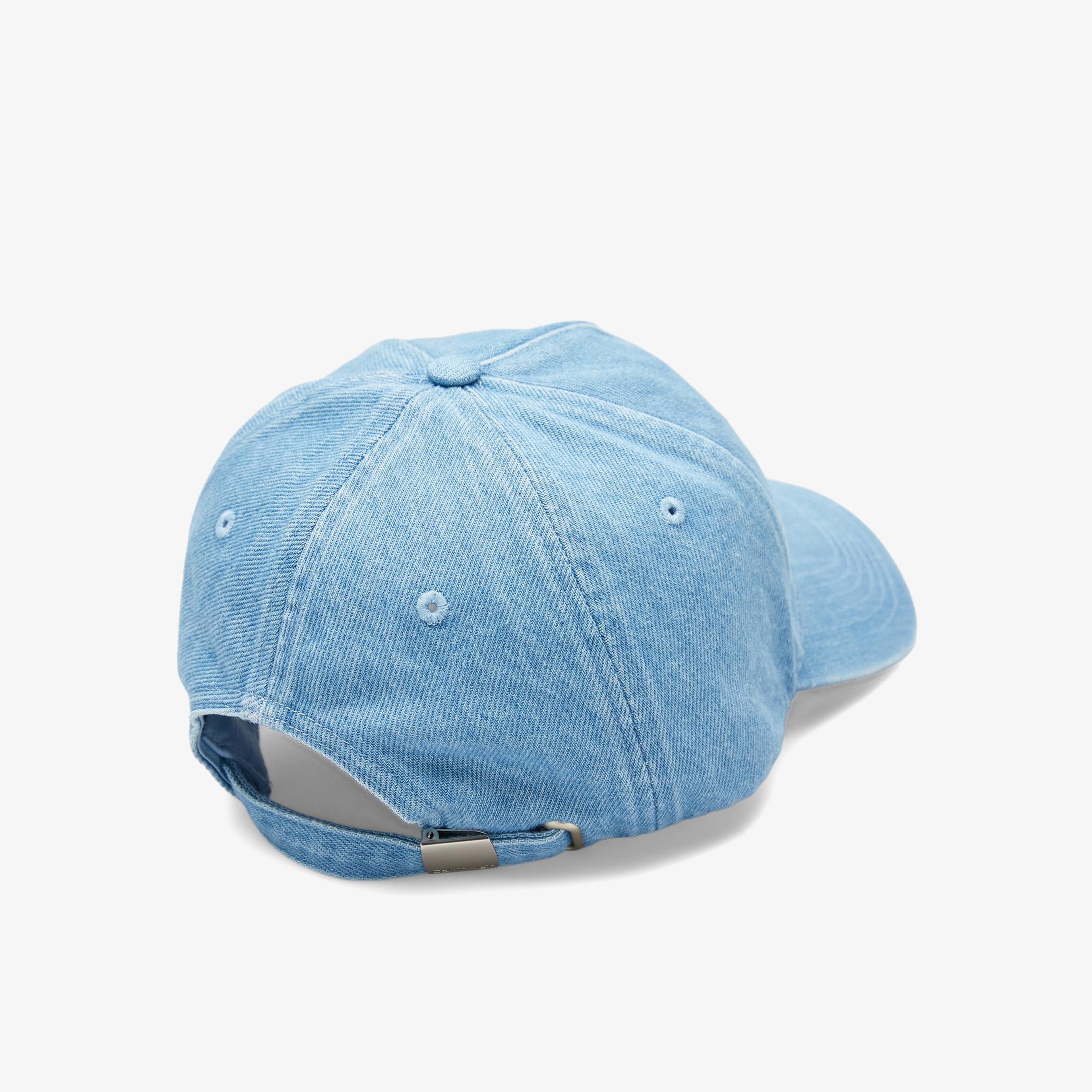 Calvin Klein Seasonal Logo Denim Erkek Mavi Şapka