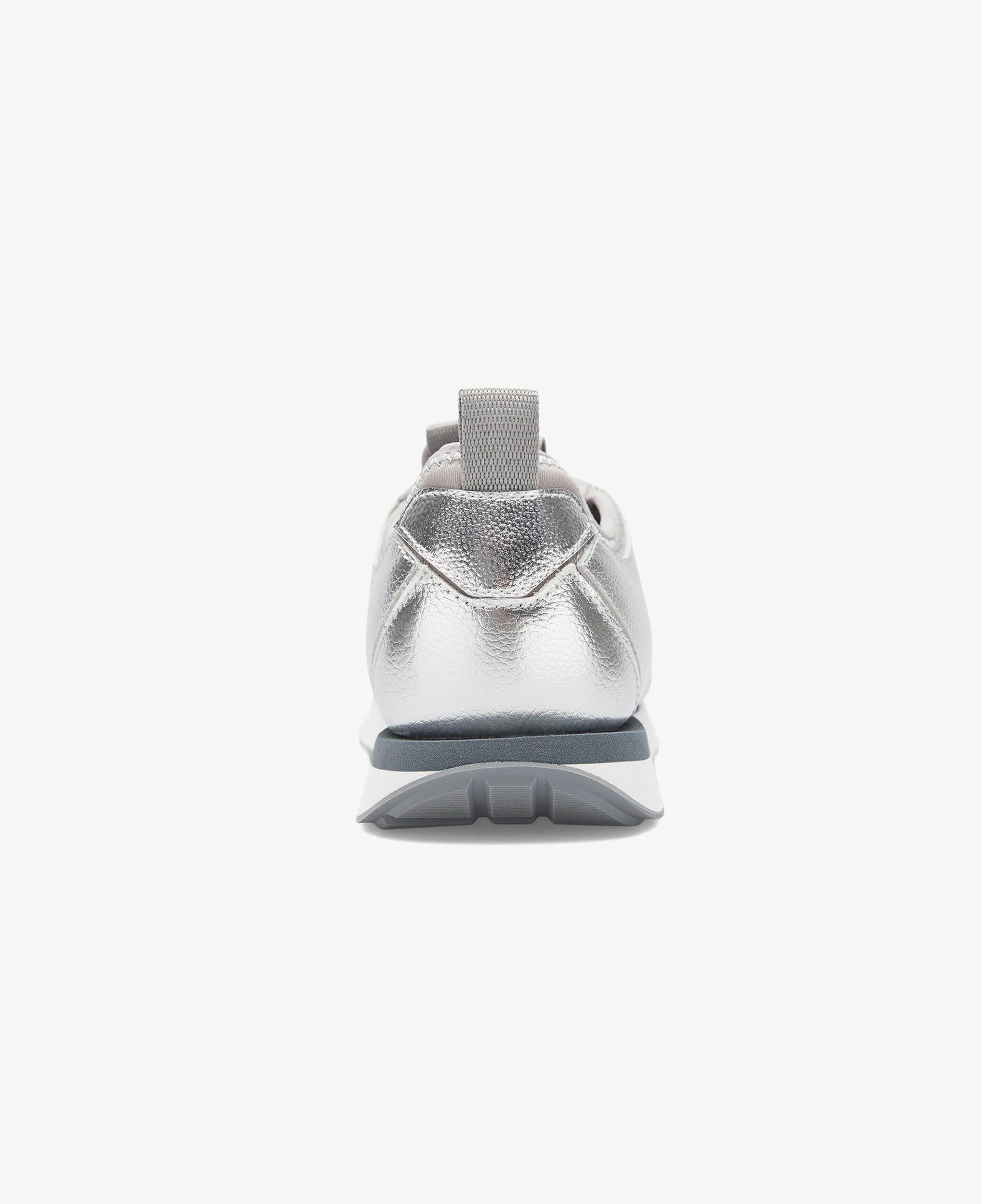 Calvin Klein Retro Runner Metallic Kadın Gri Sneaker