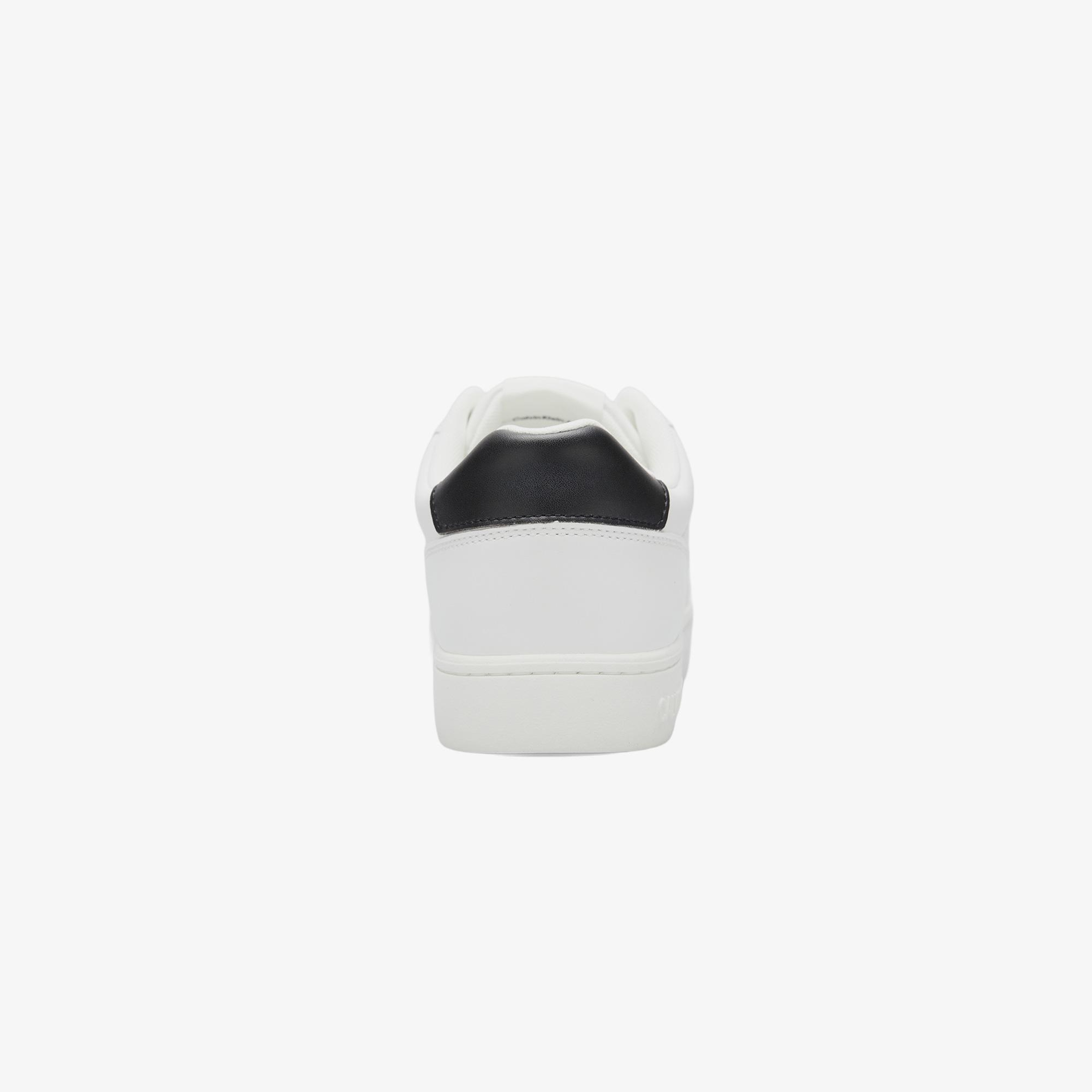 Calvin Klein Classic Cupsole Mono Erkek Beyaz Sneaker