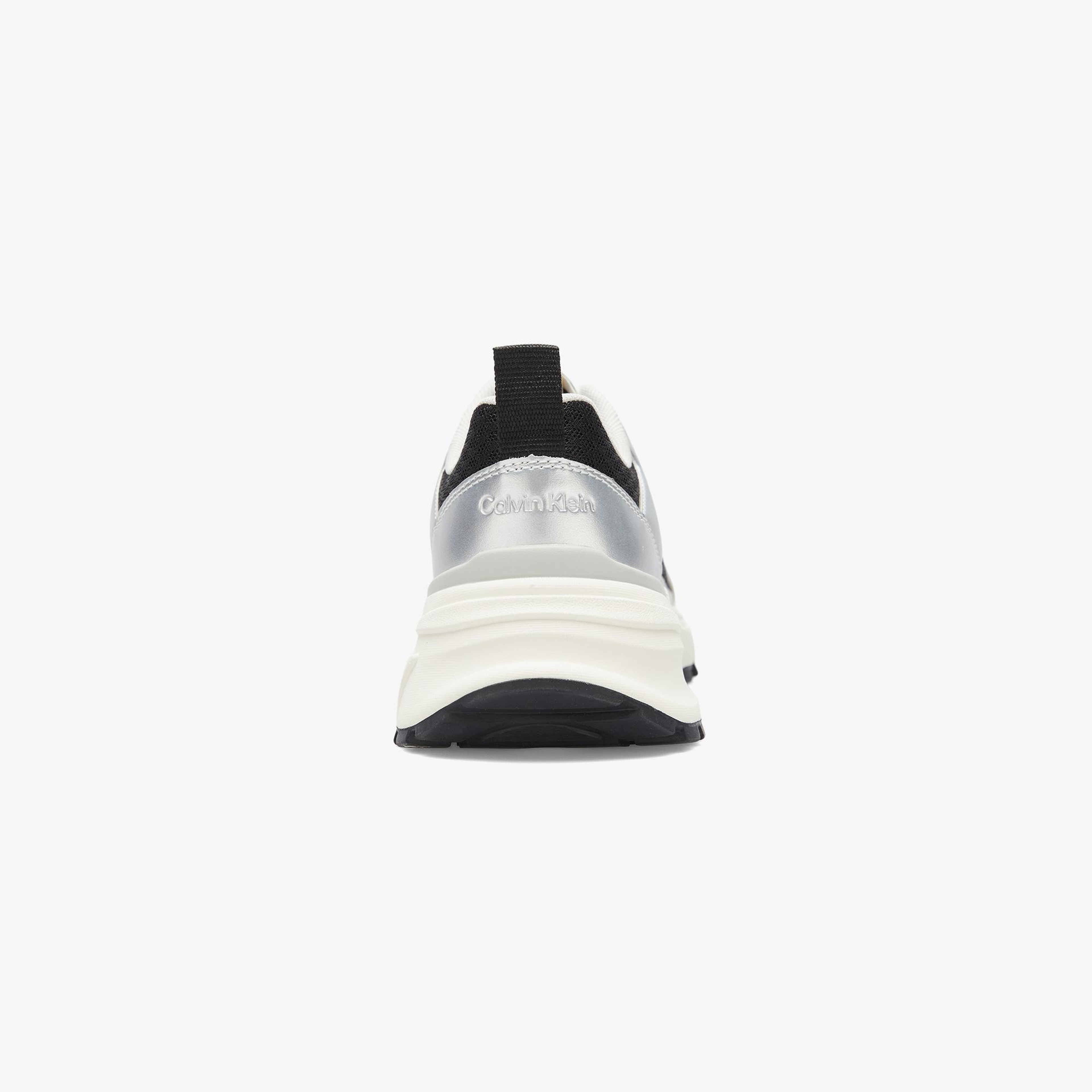 Calvin Klein Hike Run Stripe Mesh Met Kadın Siyah Sneaker