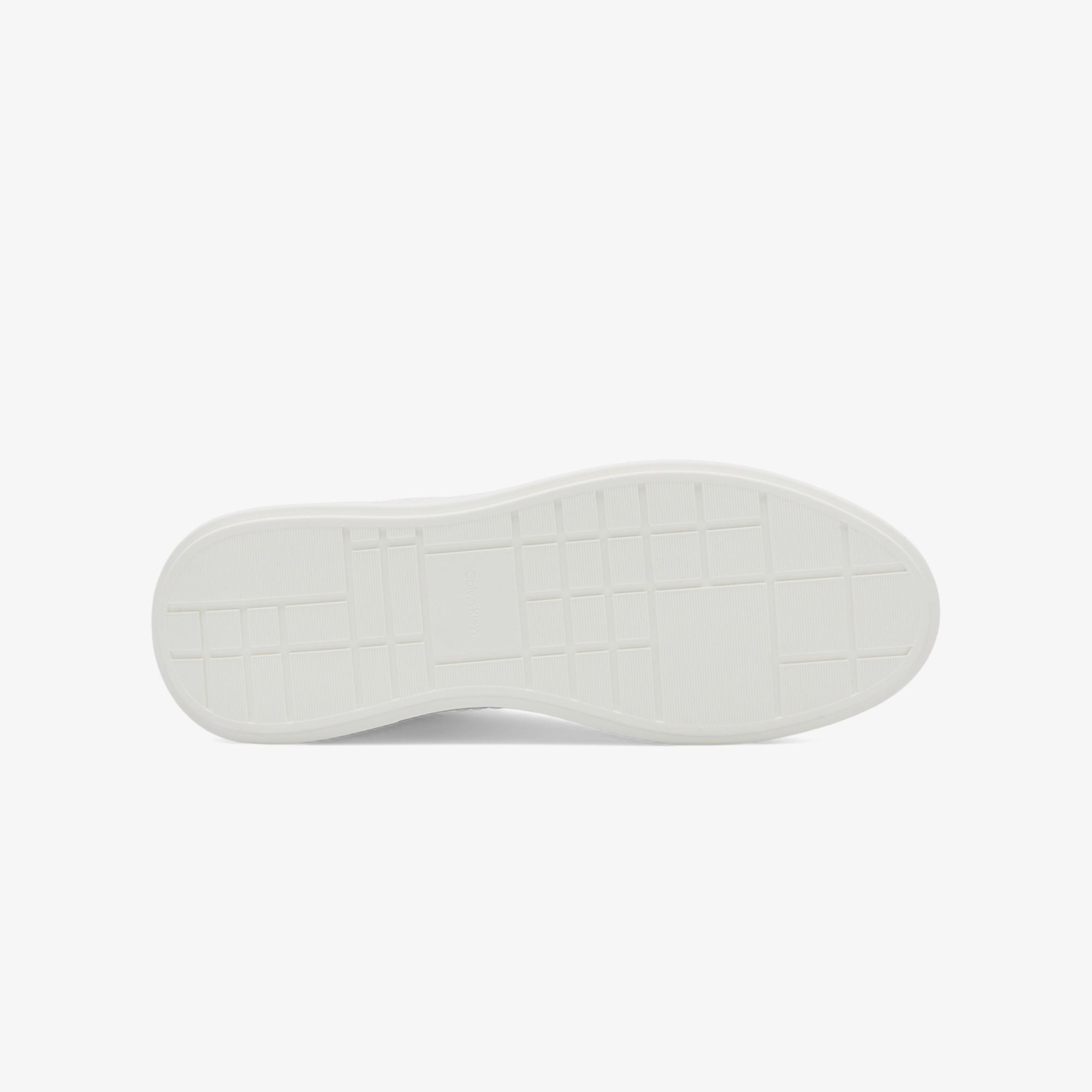 Calvin Klein Chunky Cupsole Laceup Erkek Beyaz Sneaker
